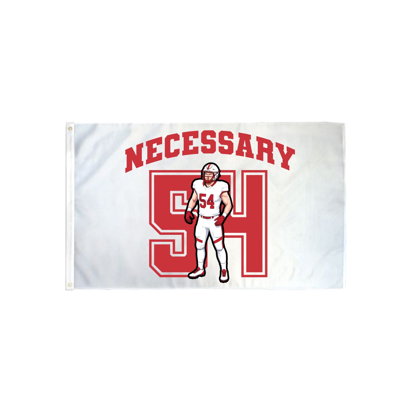 3x5 Flag — Number in Classic