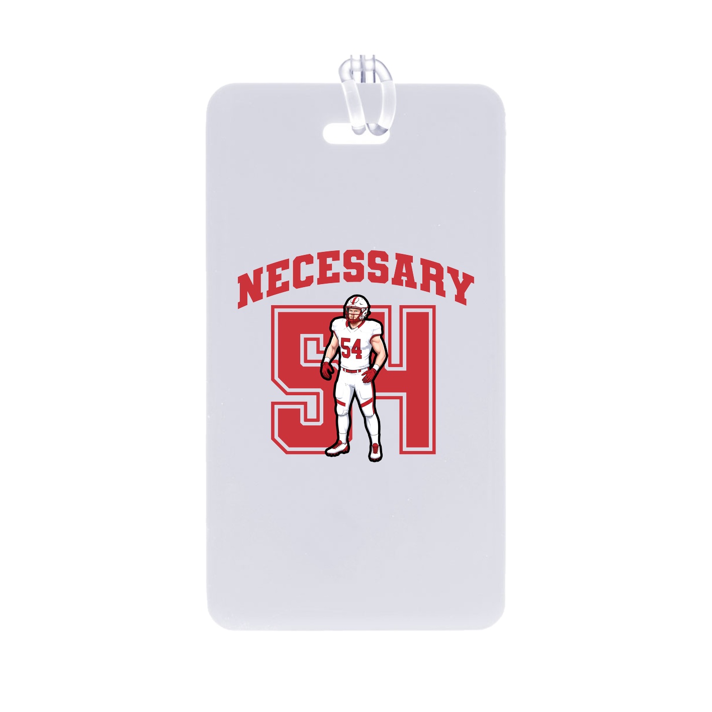 Bag Tag — Number in Classic