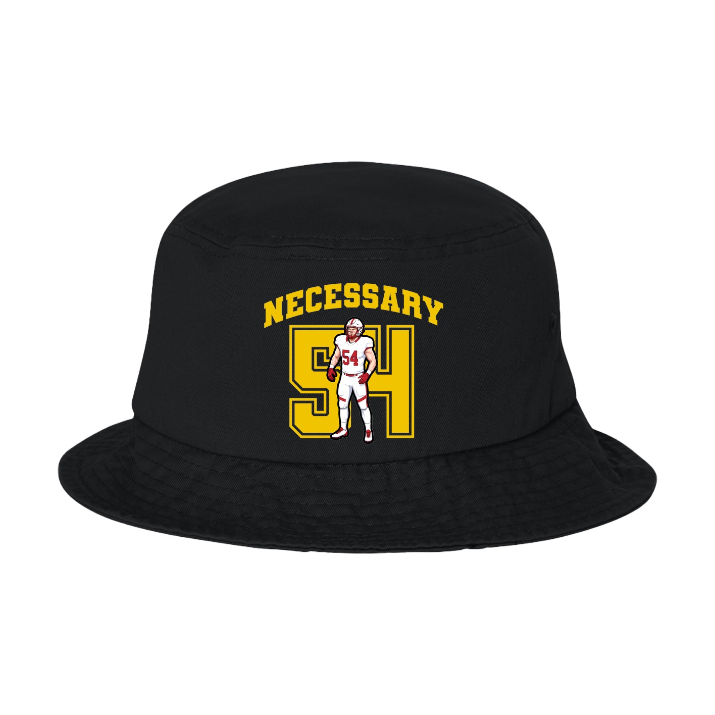 Bucket Cap — Number in Black