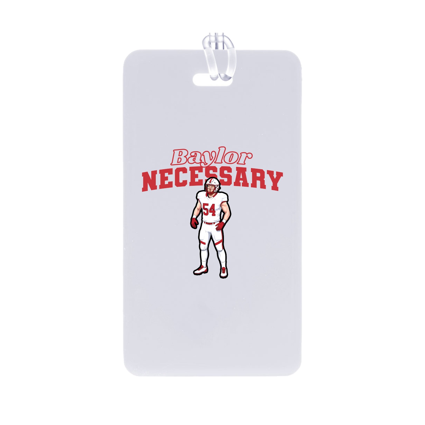 Bag Tag — Name Arch in Classic