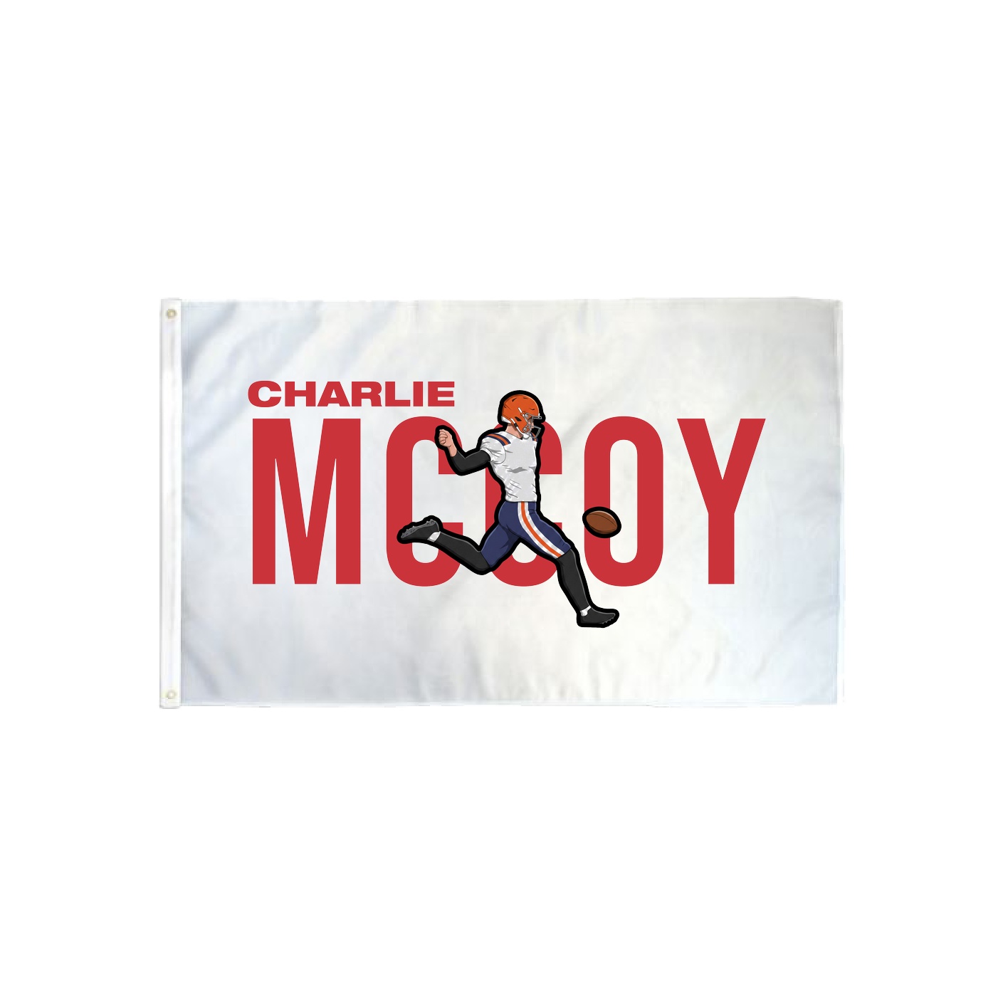 3x5 Flag — Player Name in Classic
