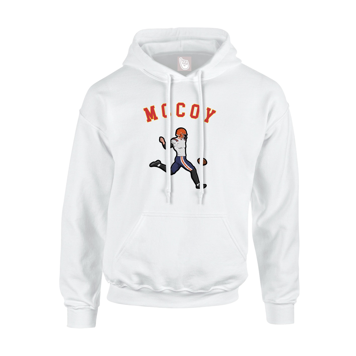 Hoodie — Shirsey Arch in White