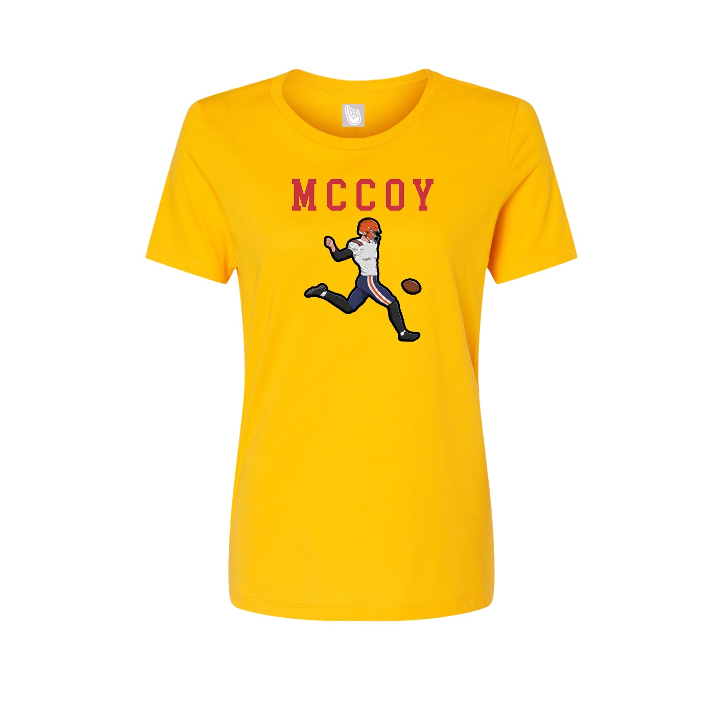 Fitted Women's Tee — Shirsey in Gold