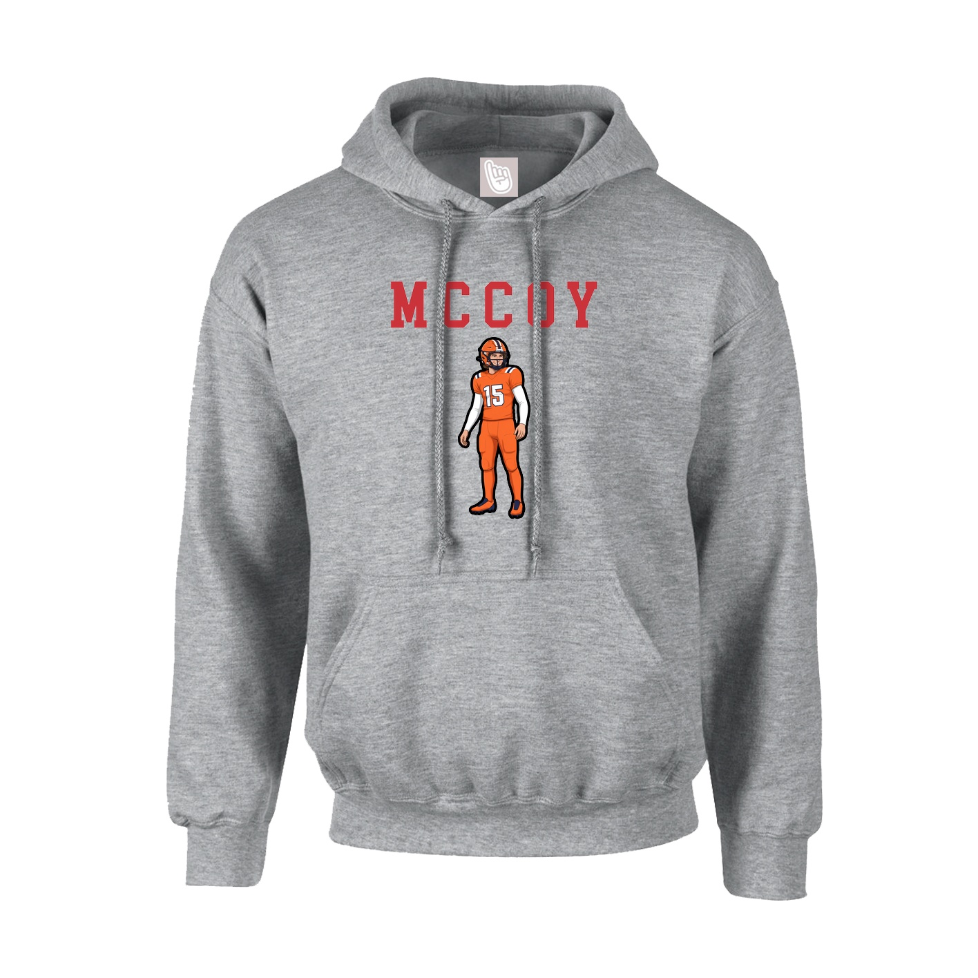 Hoodie — Shirsey in Grey