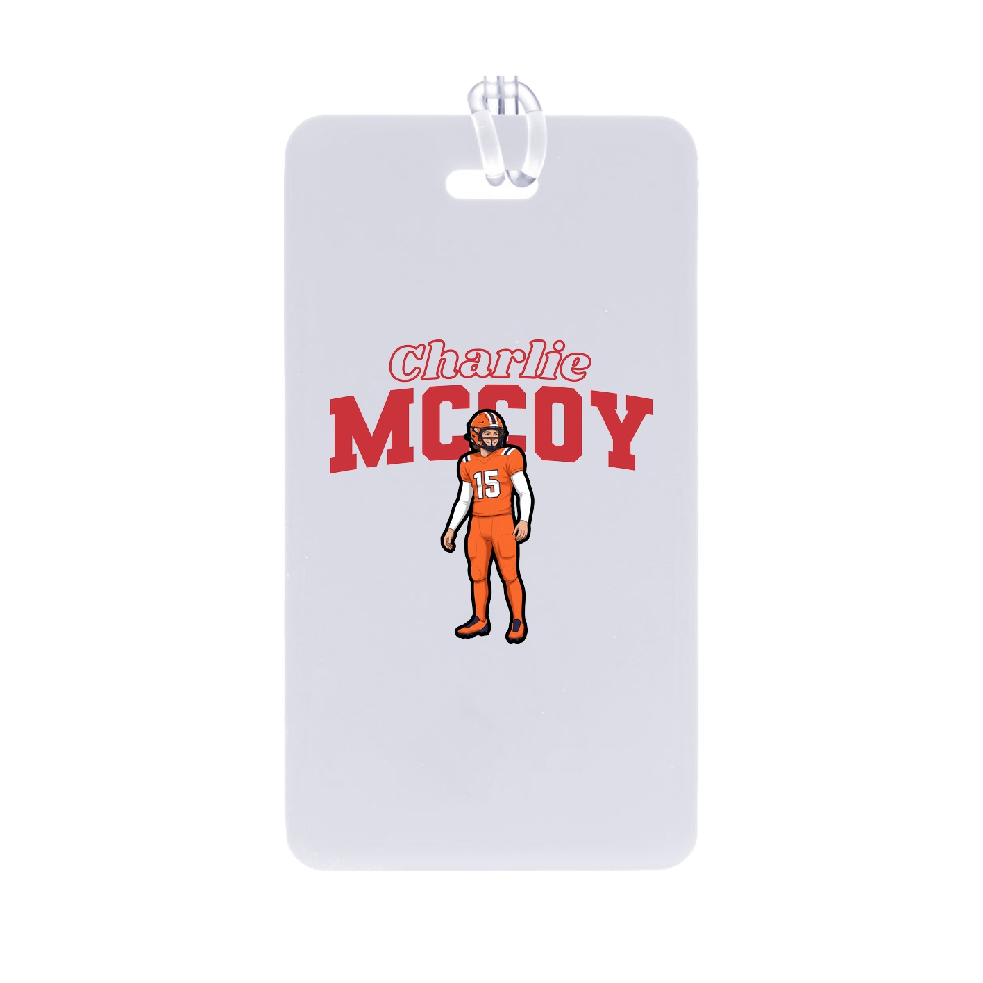 Bag Tag — Name Arch in Classic