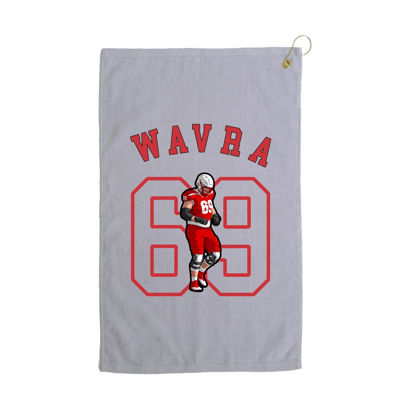 Golf Towel — Shirsey Arch in Grey