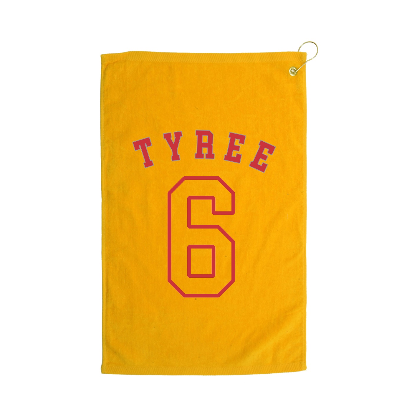 Golf Towel — Shirsey Arch in Gold