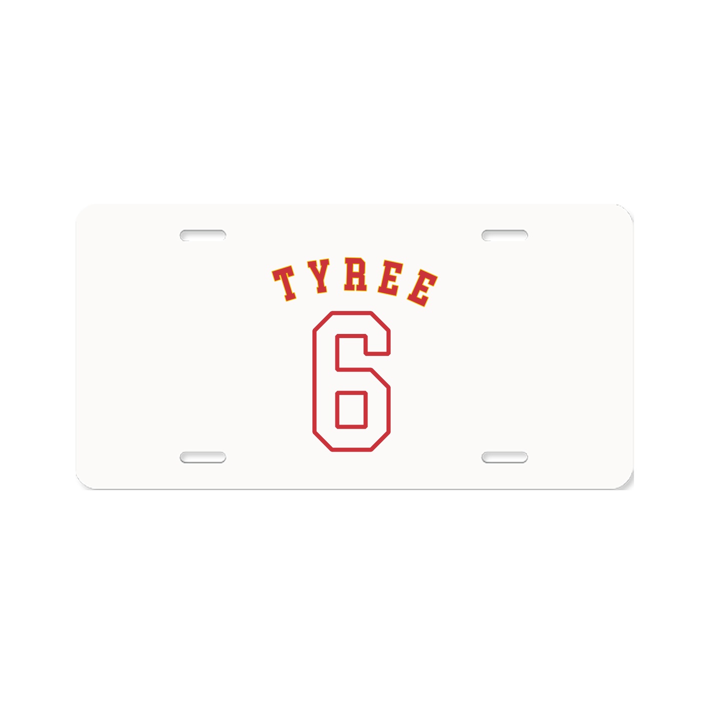 License Plate — Shirsey Arch in Classic