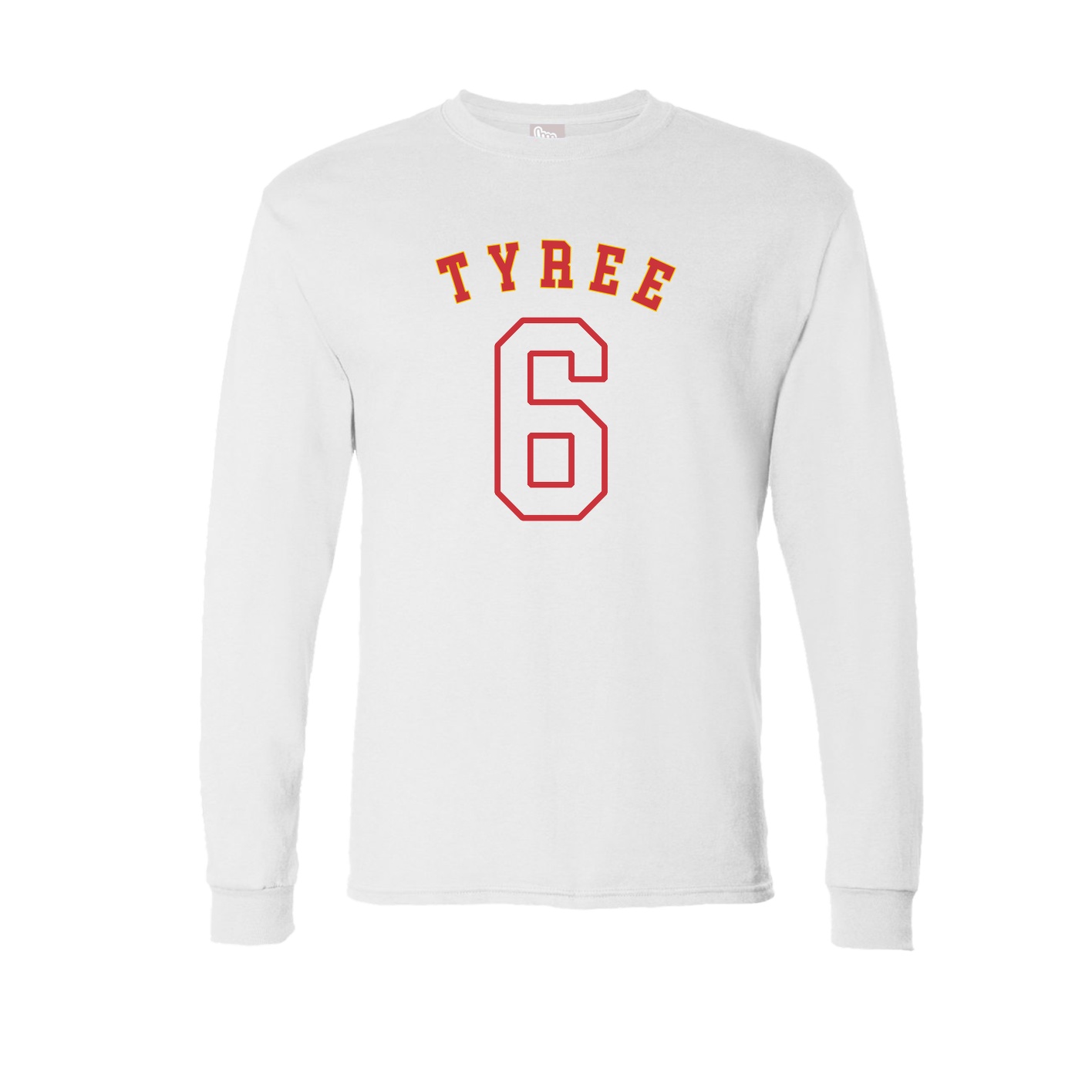 Long Sleeve Tee — Shirsey Arch in White