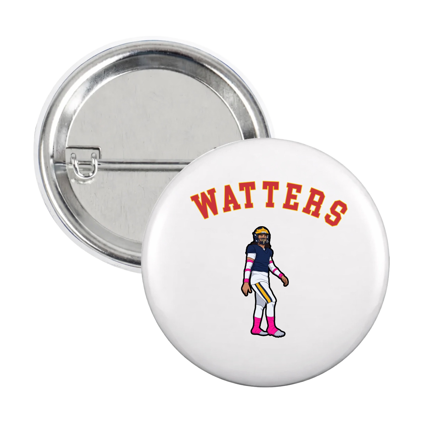 Game Day Button — Shirsey Arch in White