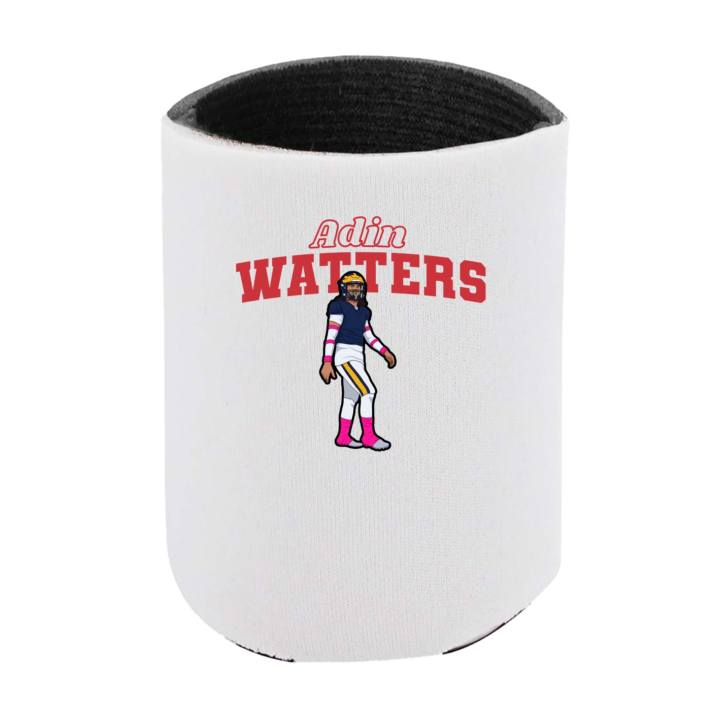 Can Holder — Name Arch in White