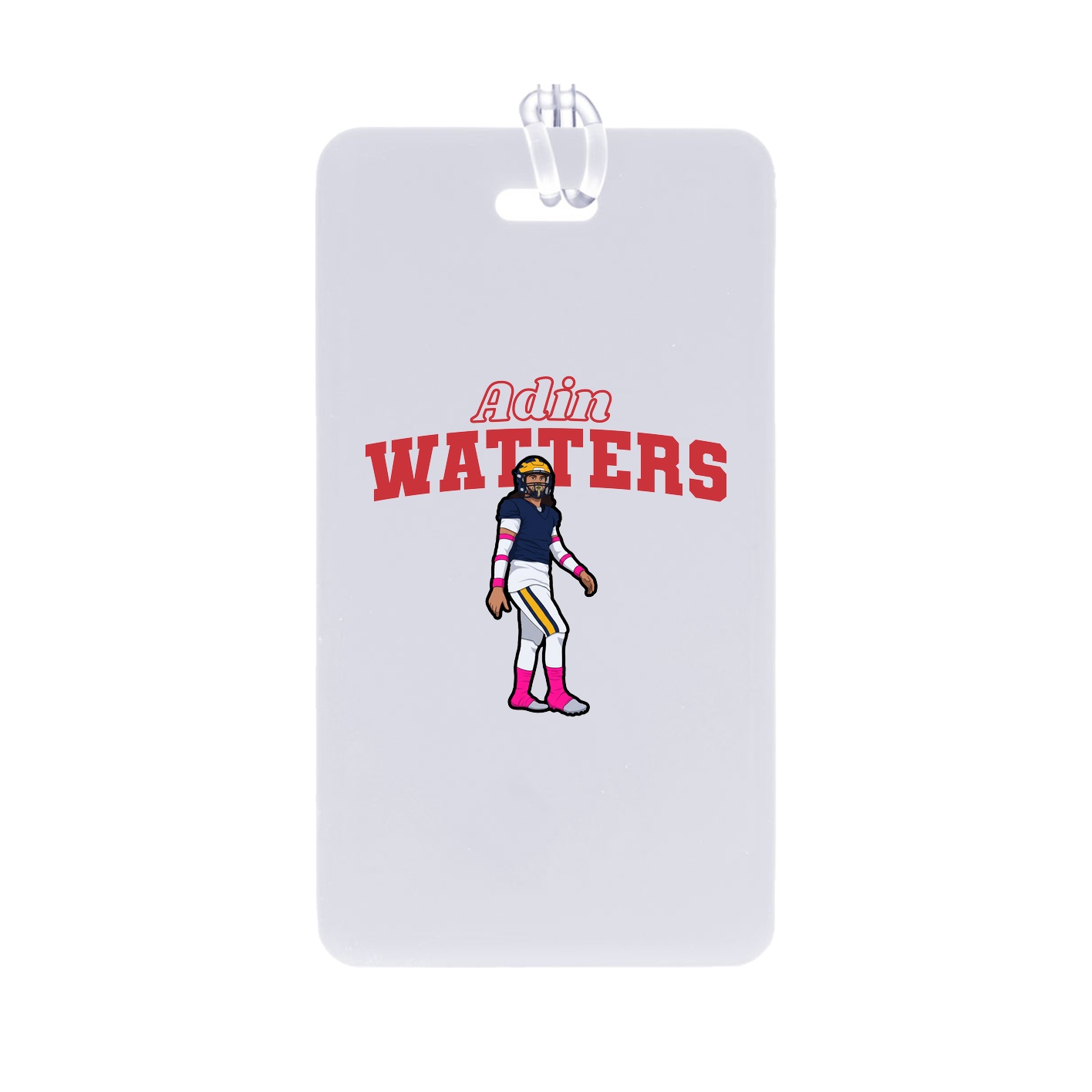Bag Tag — Name Arch in Classic