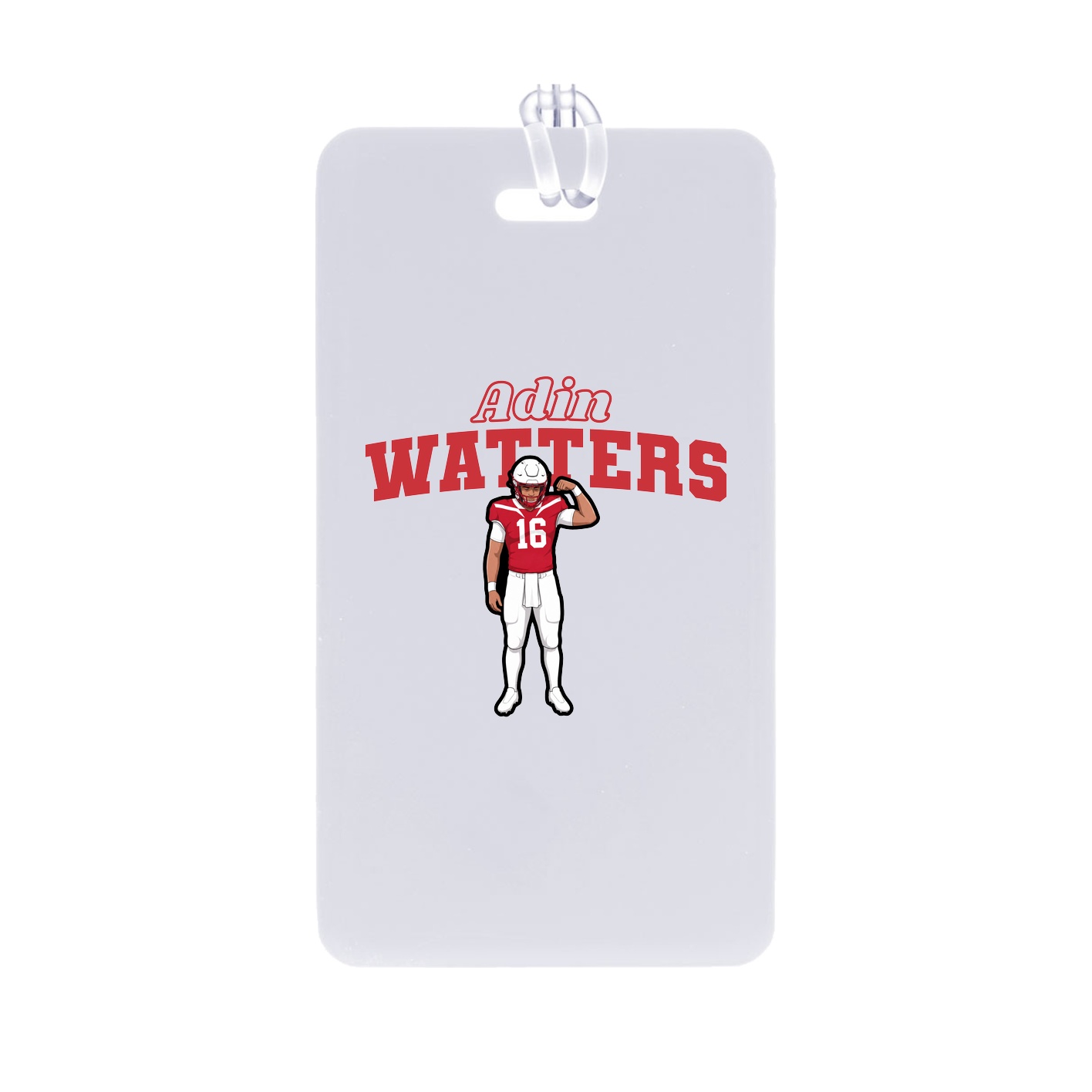 Bag Tag — Name Arch in Classic