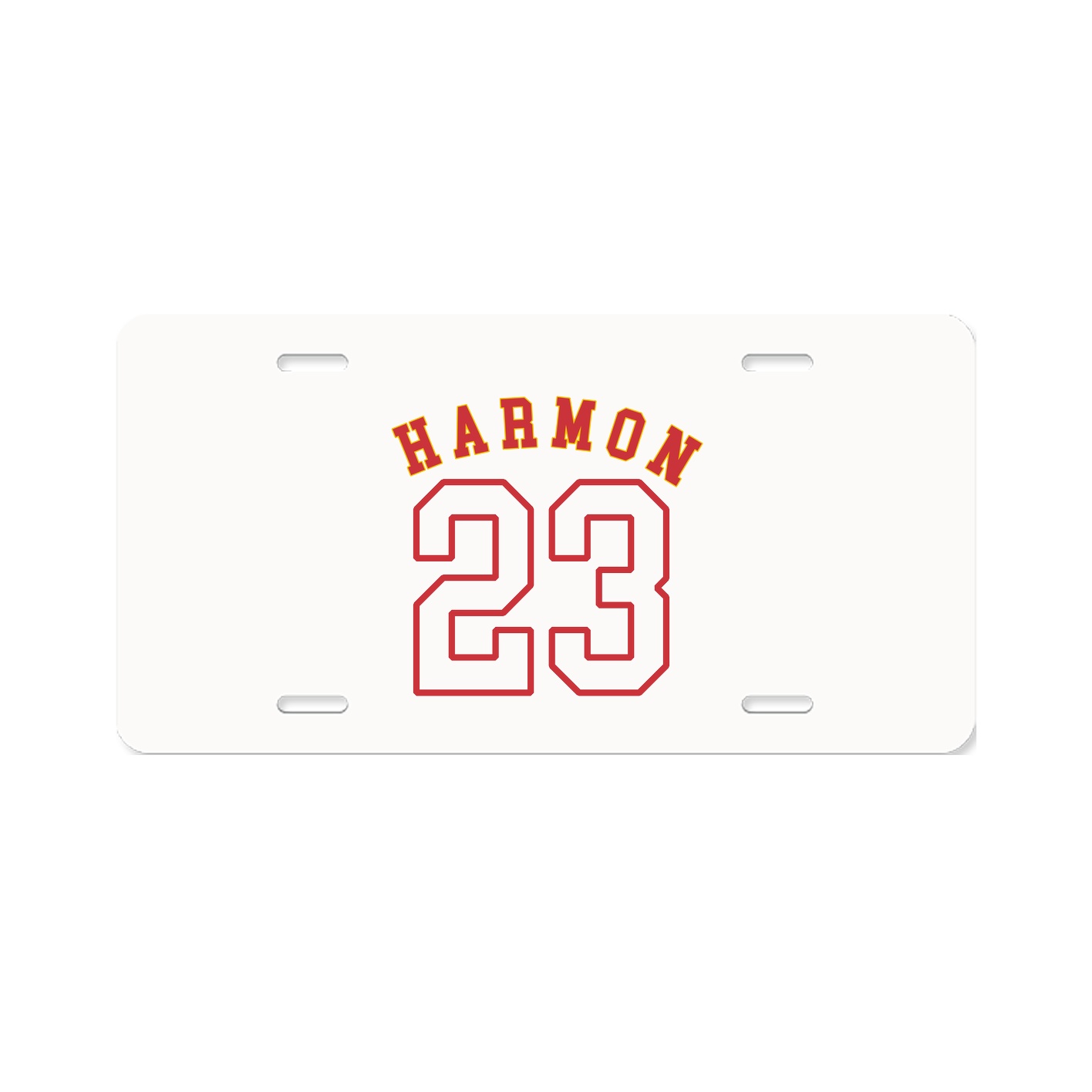 License Plate — Shirsey Arch in Classic