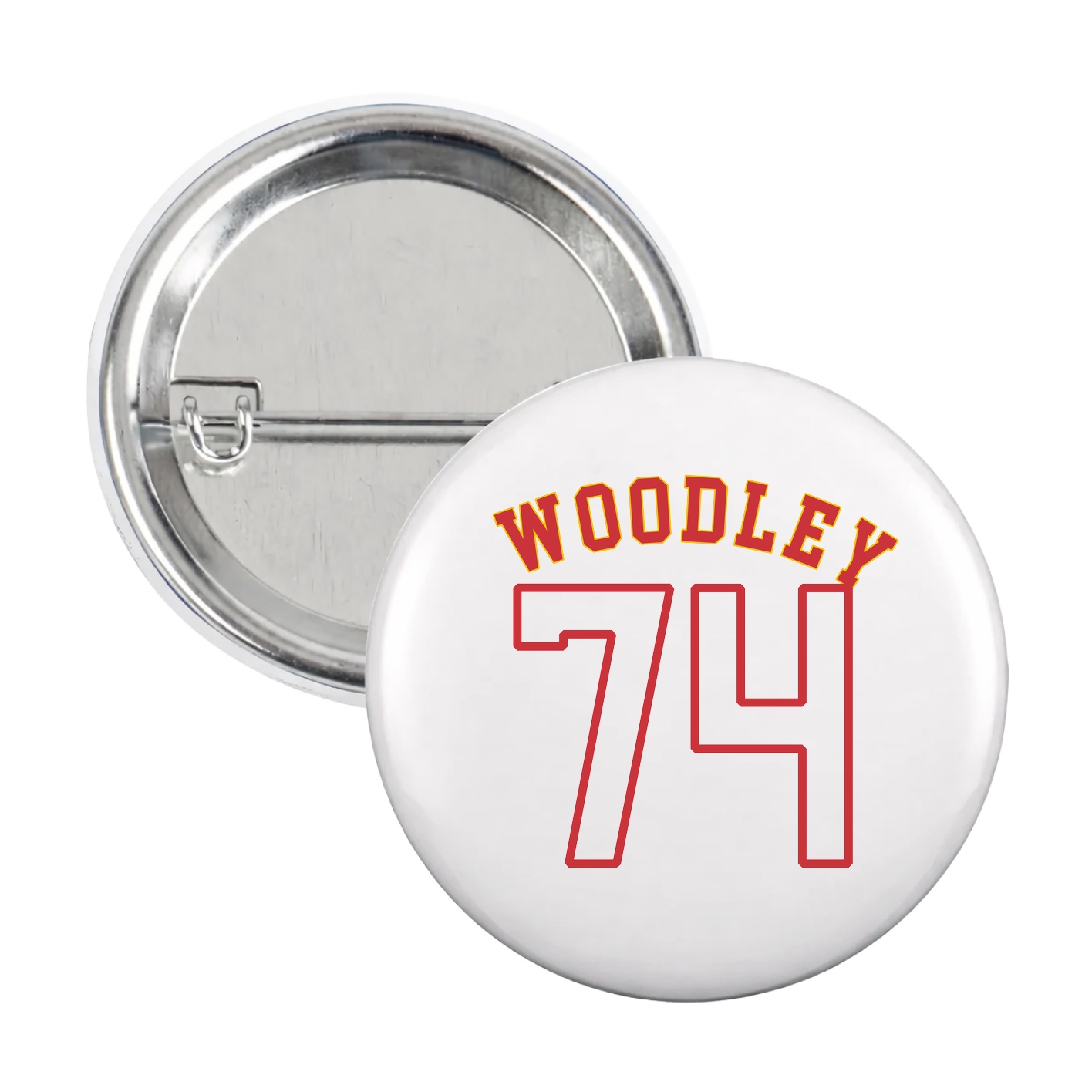 Game Day Button — Shirsey Arch in White