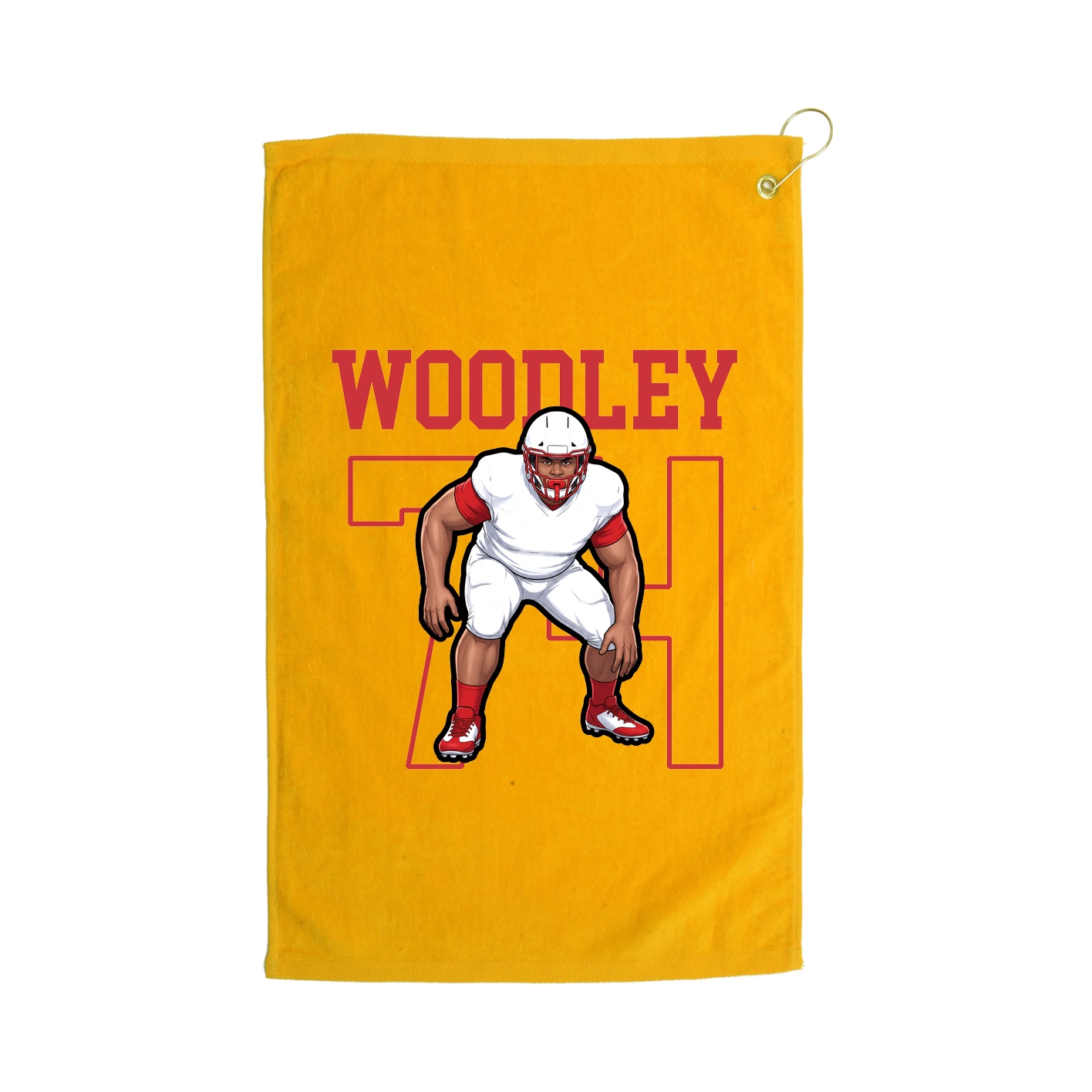 Golf Towel — Shirsey in Gold