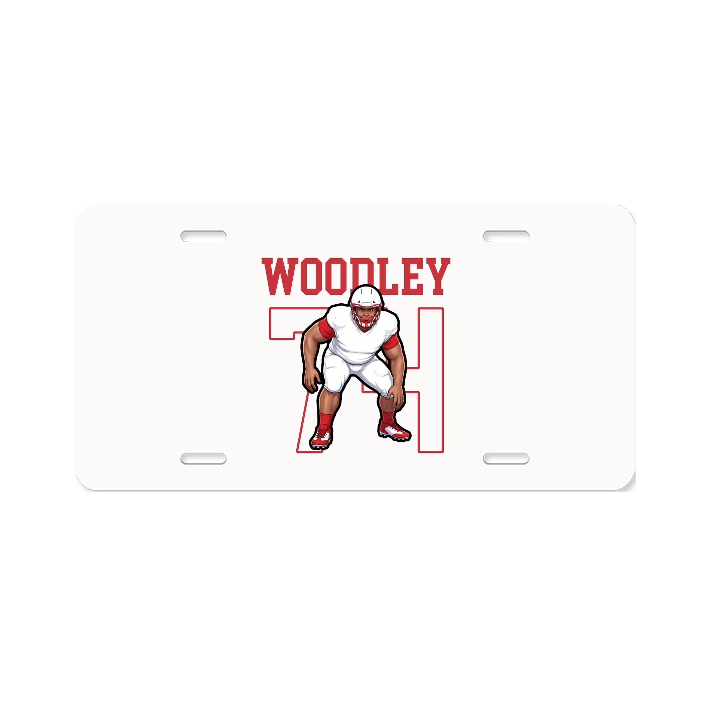 Aluminum License Plate