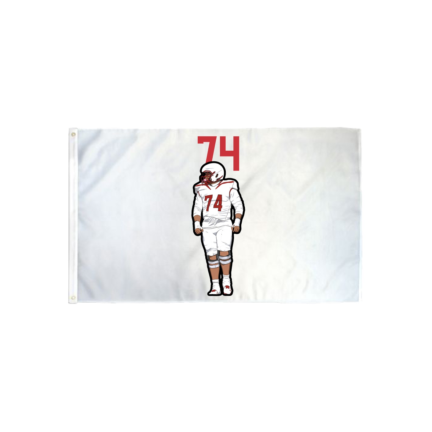 3x5 Flag — Number Top in Classic
