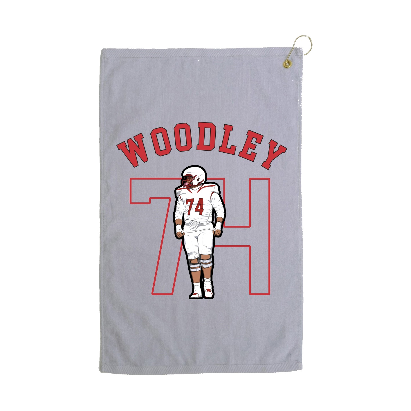 Golf Towel — Shirsey Arch in Grey
