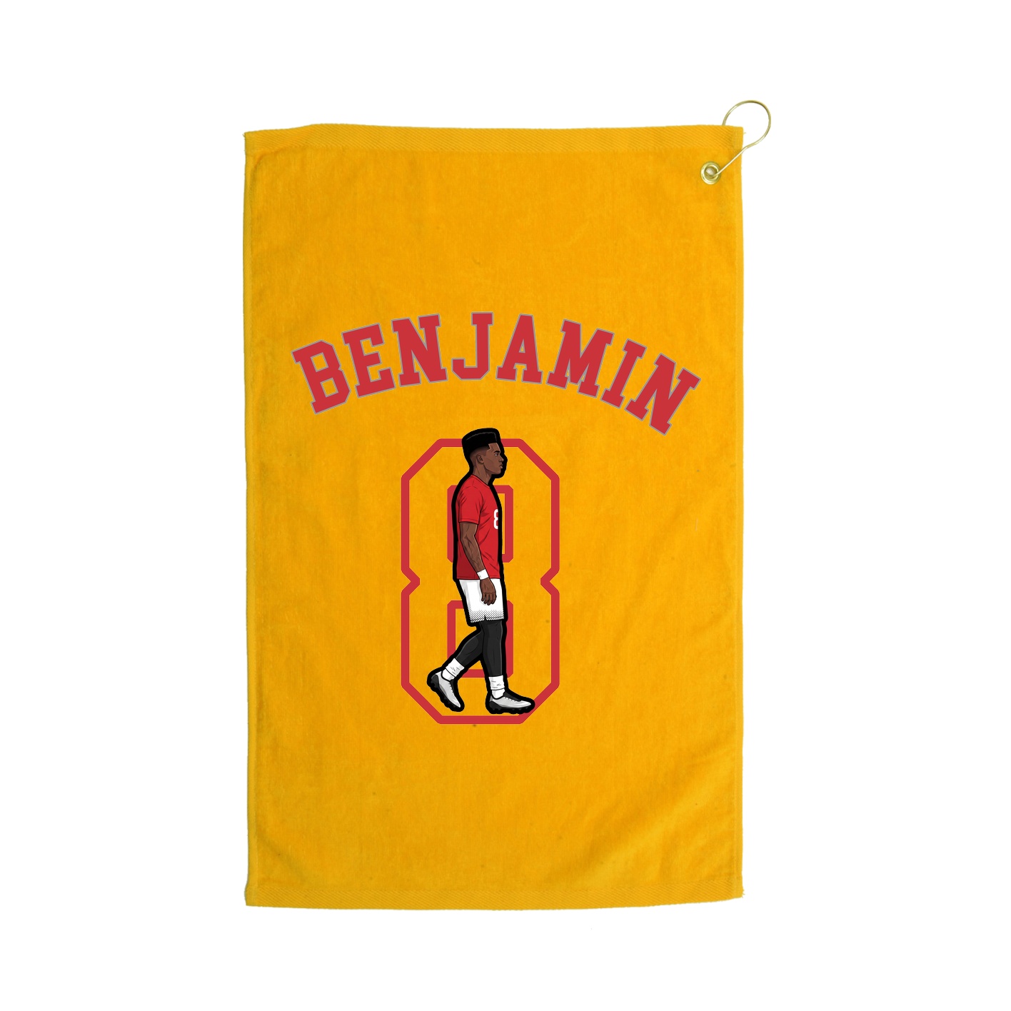 Golf Towel — Shirsey Arch in Gold