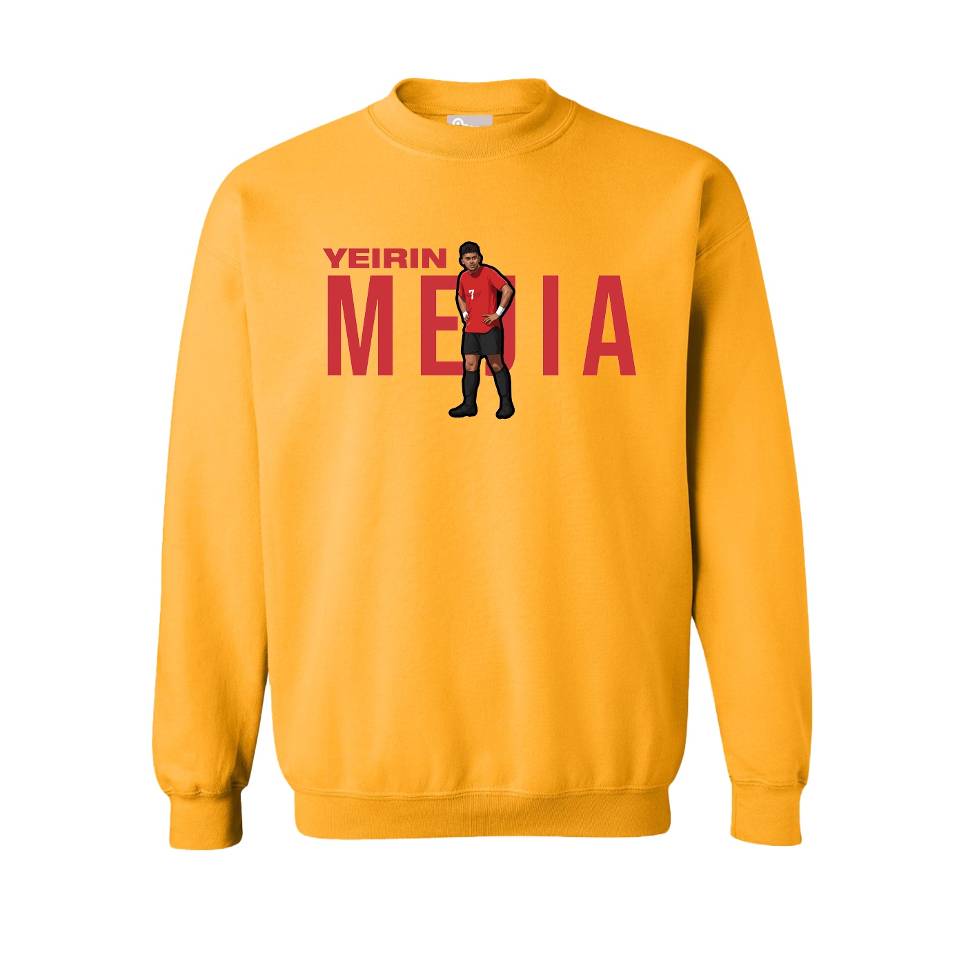 Fleece Crew — Player Name in Gold