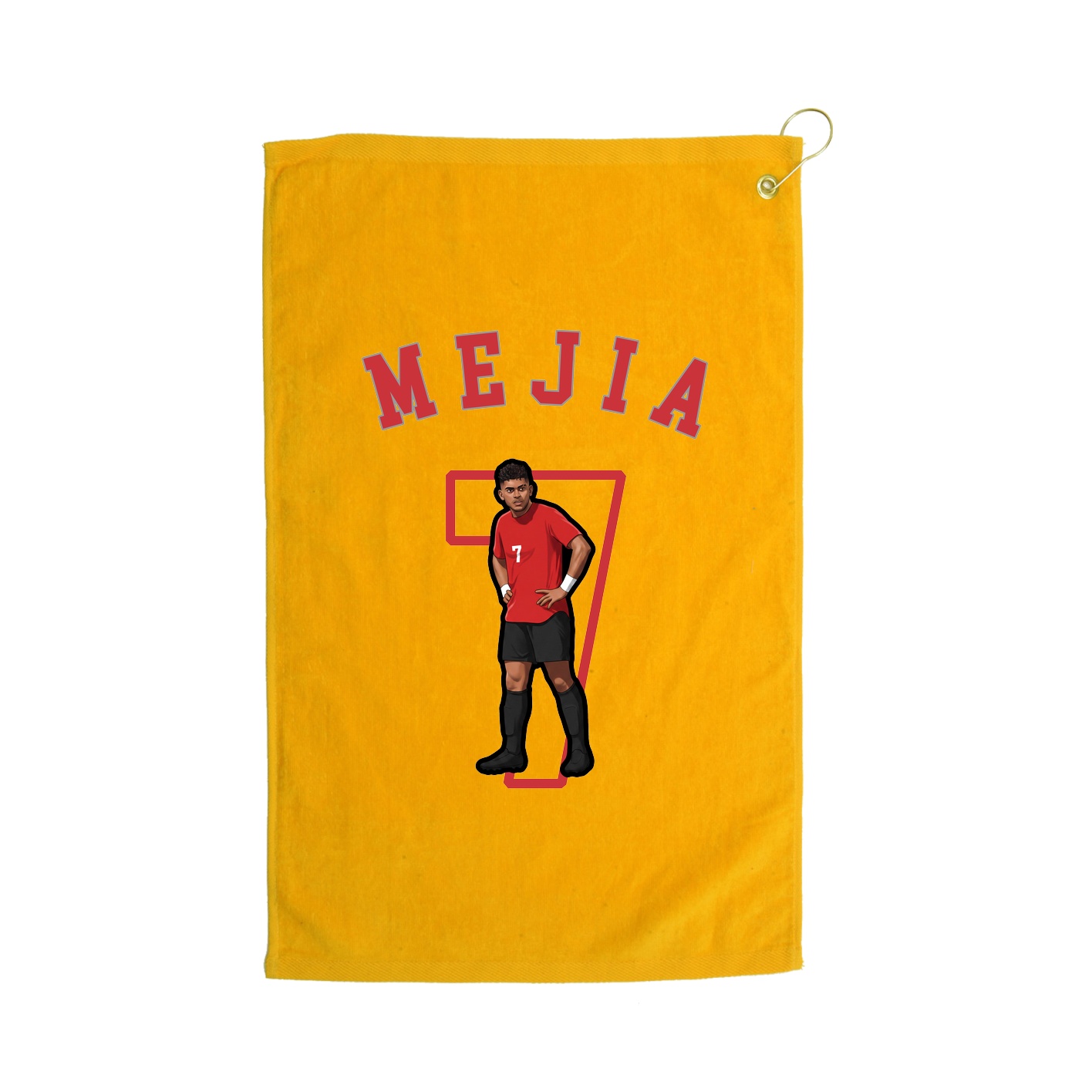 Golf Towel — Shirsey Arch in Gold