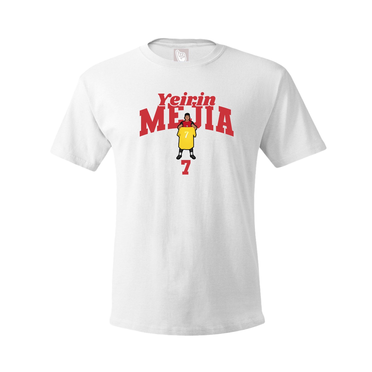 Youth Tee — Signature Arch in White