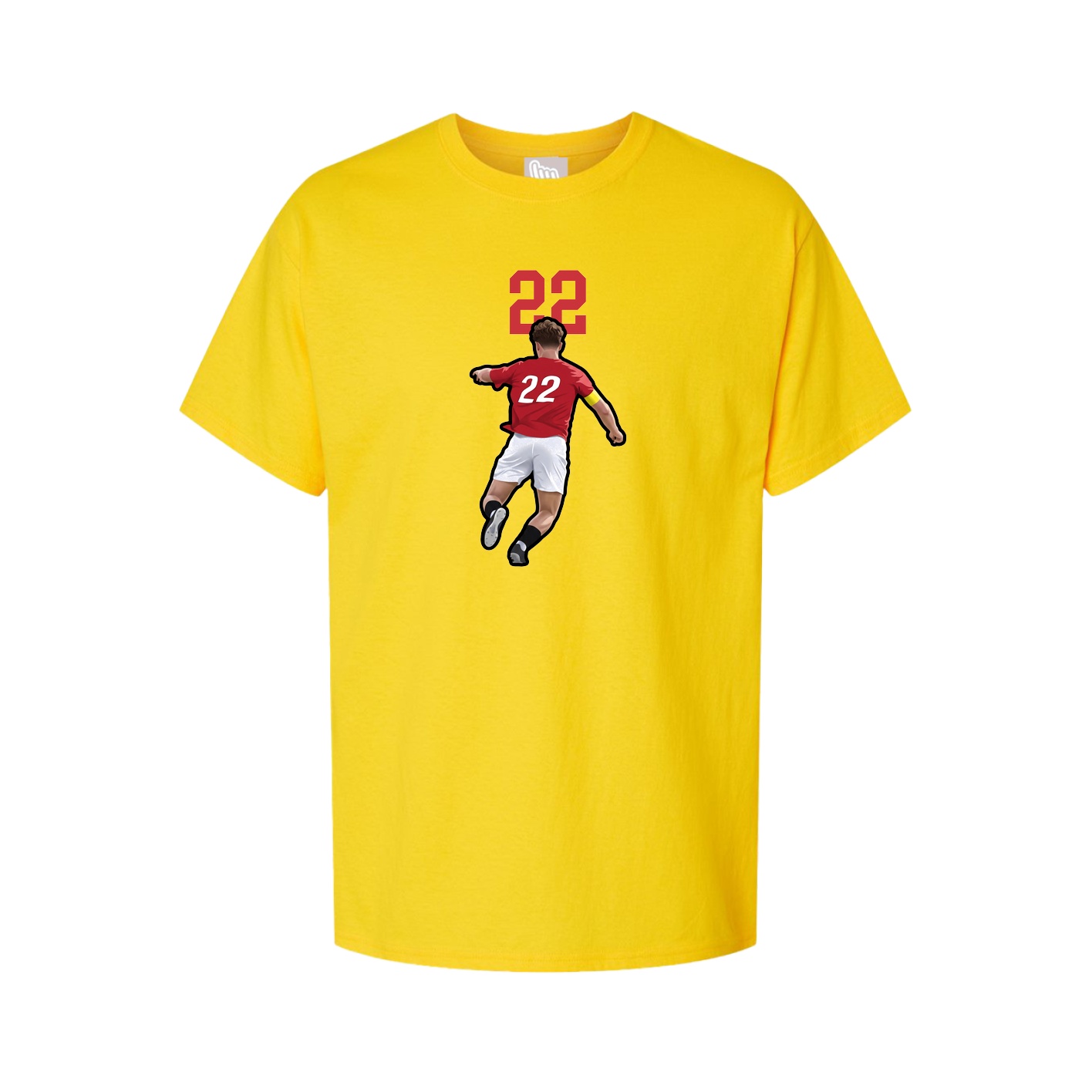 Tee — Number Top in Gold