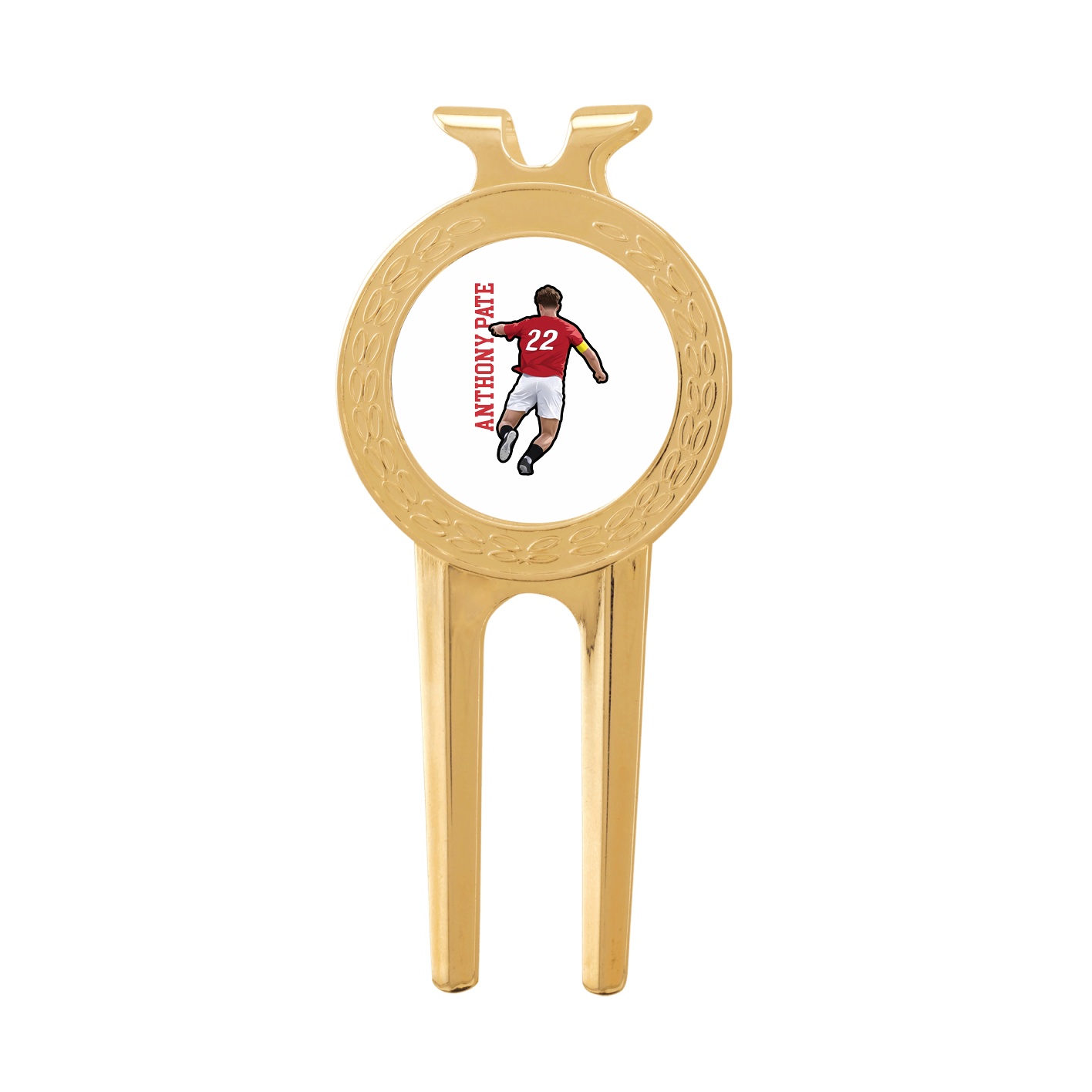 Divot Tool with Ball Marker — Name Vertical in Classic