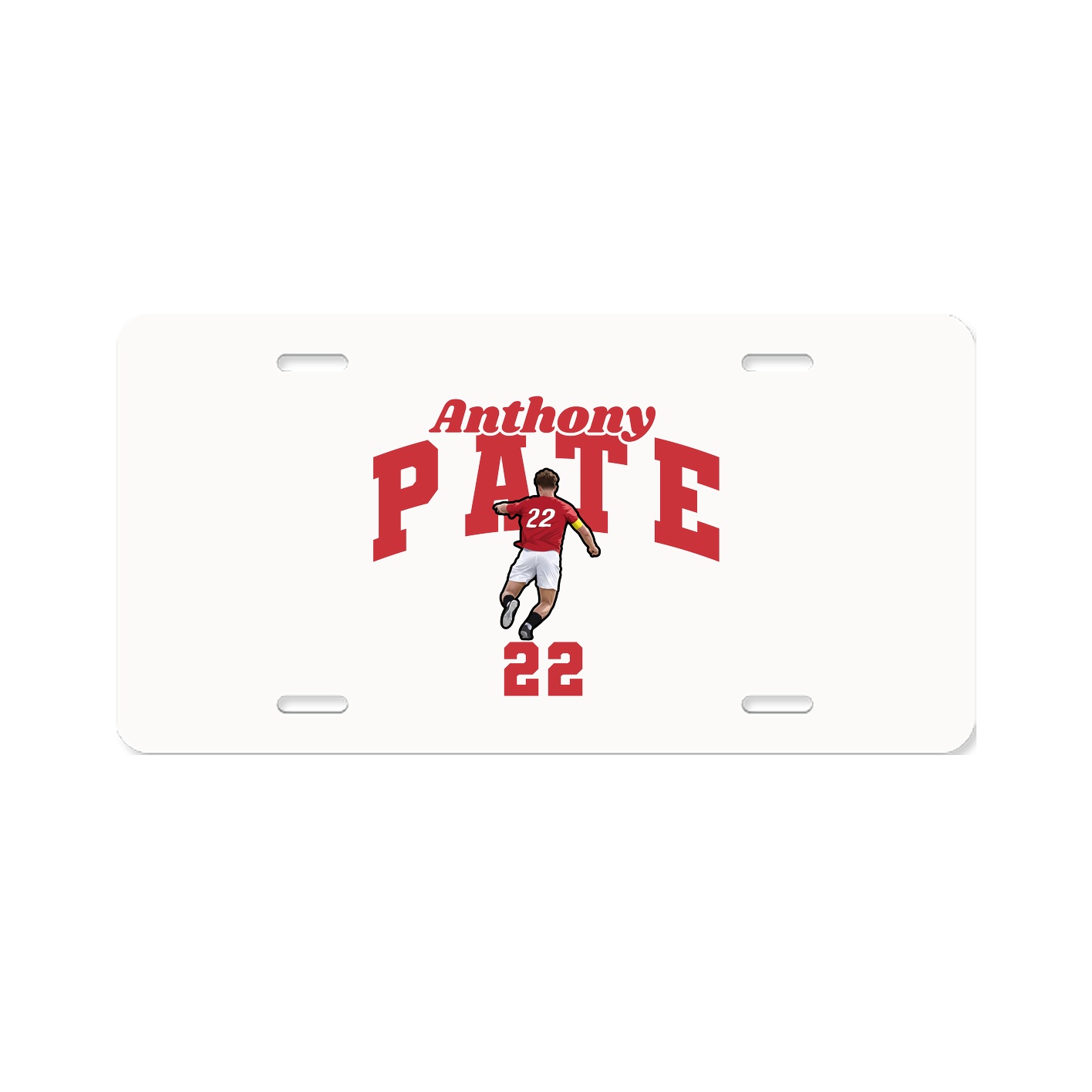 License Plate — Signature Arch in Classic