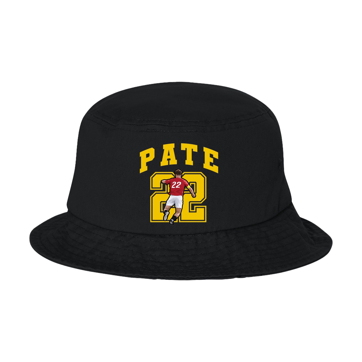 Bucket Cap — Number in Black