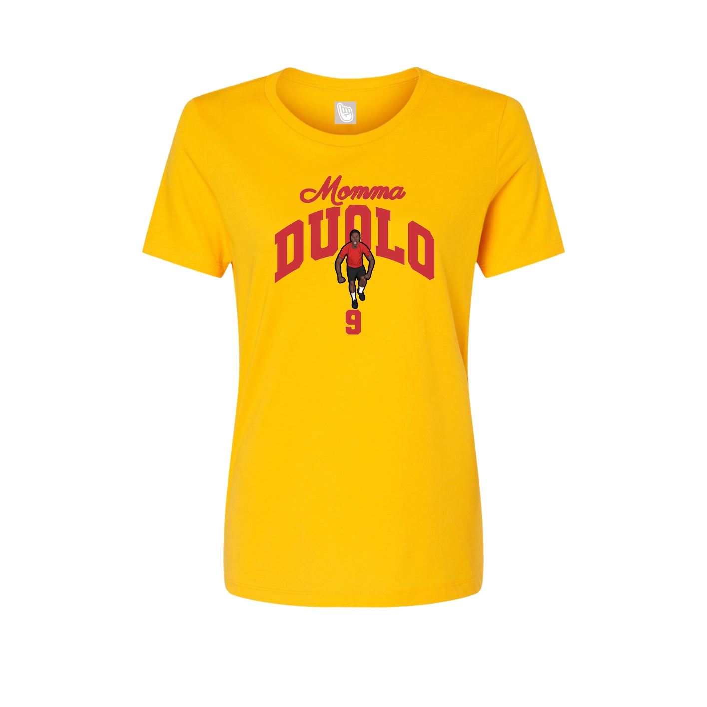Womens Tee — Mothers Day Arch in Gold