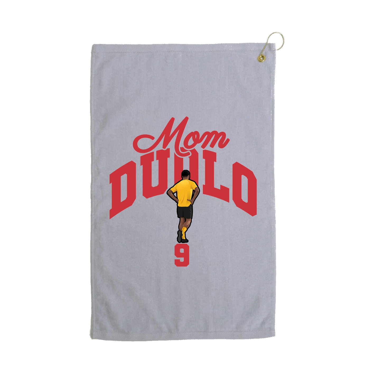 Golf Towel — Mothers Day Arch in Grey
