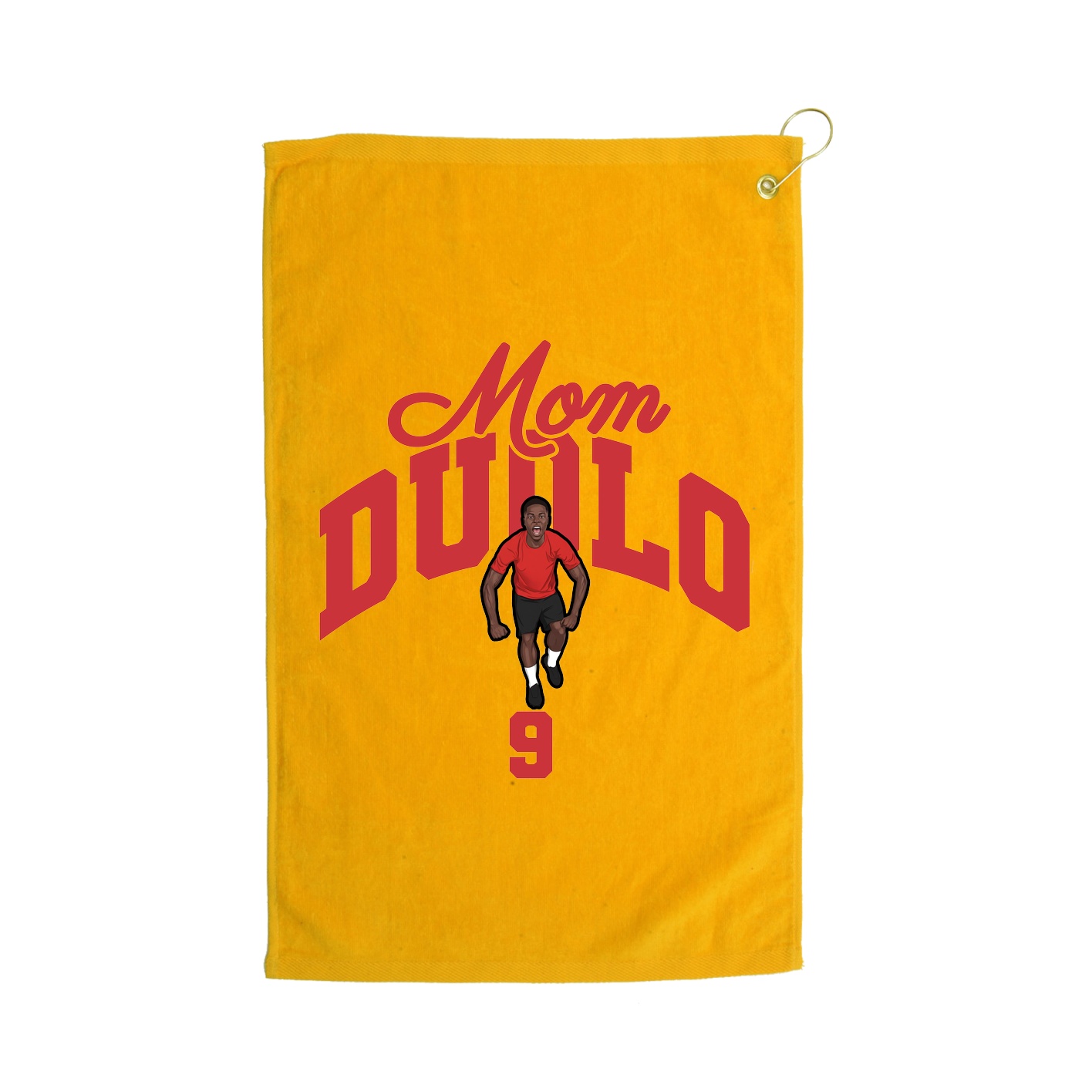 Golf Towel — Mothers Day Arch in Gold