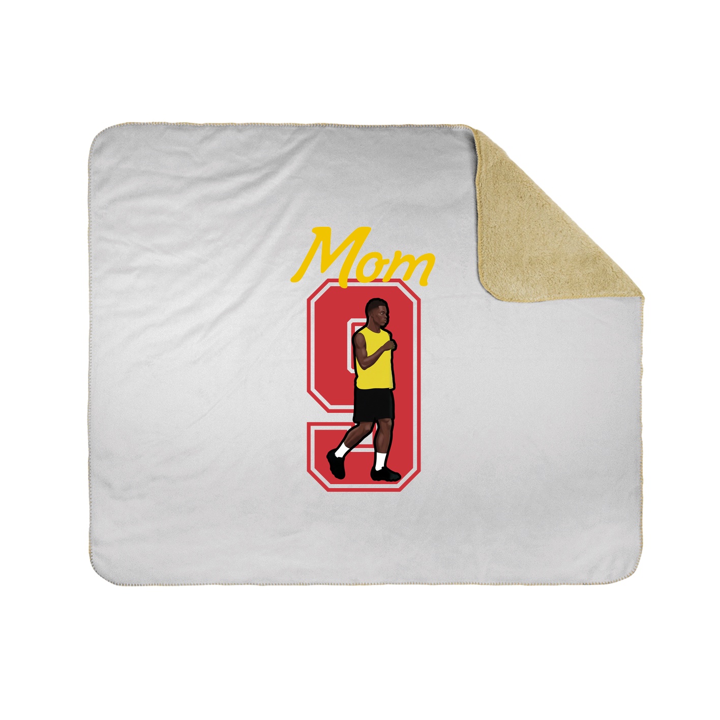 Throw Blanket — Mothers Day Shirsey in White