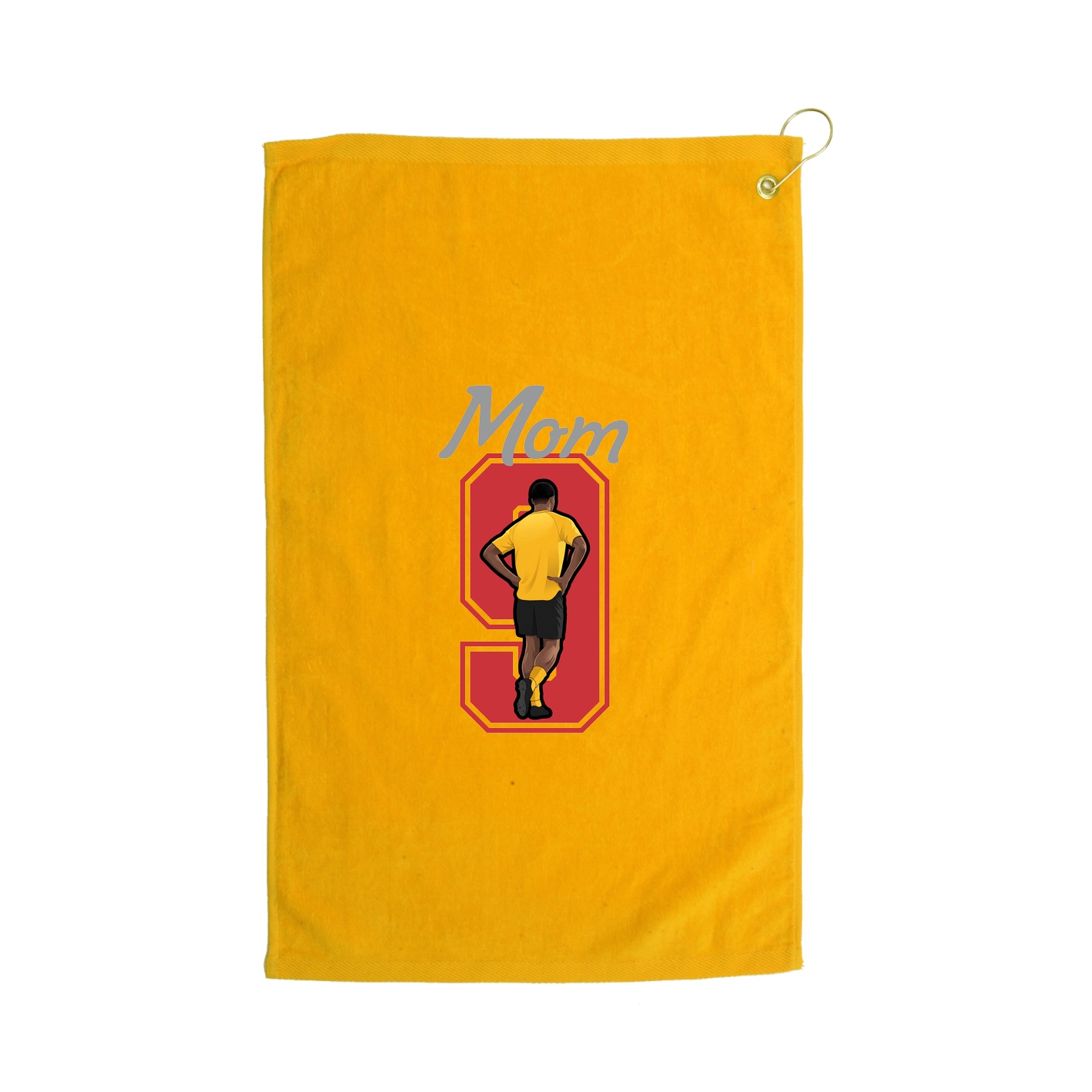 Golf Towel — Mothers Day Shirsey in Gold
