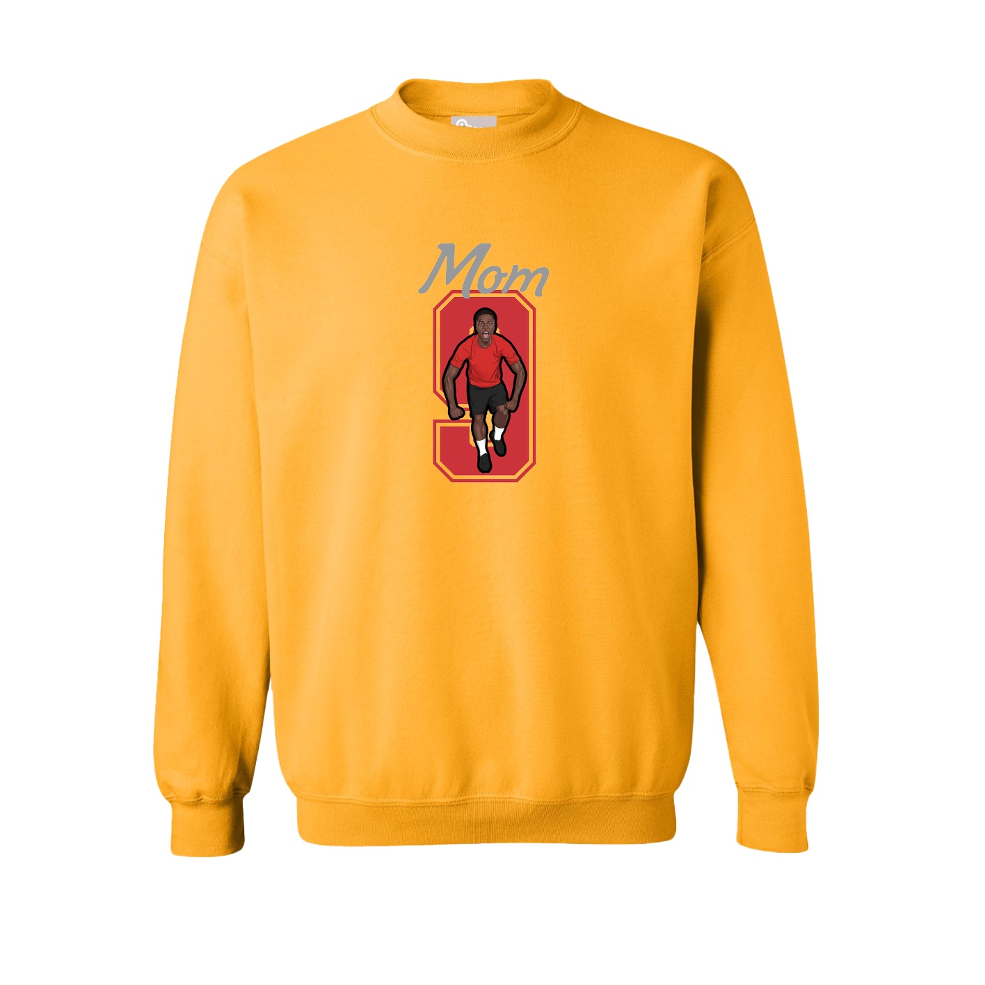 Fleece Crew — Mothers Day Shirsey in Gold