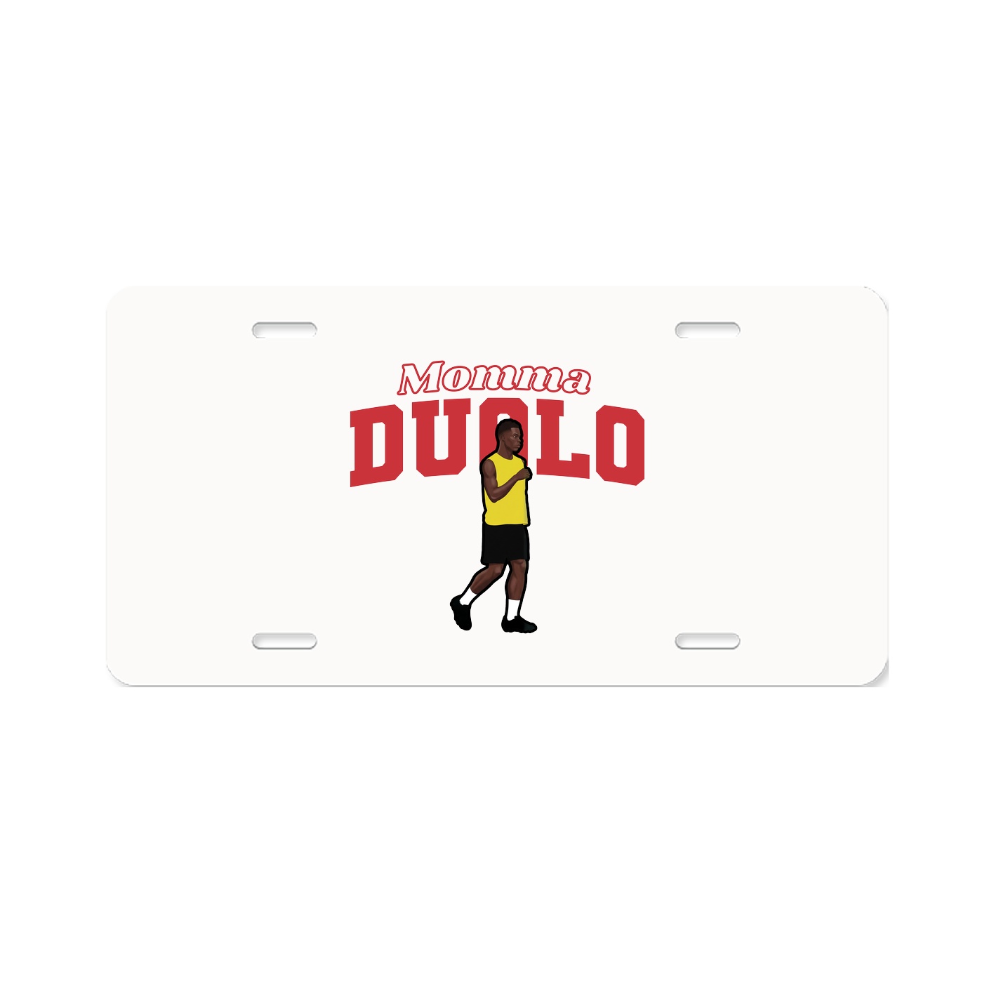 License Plate — Mothers Day Block in Classic