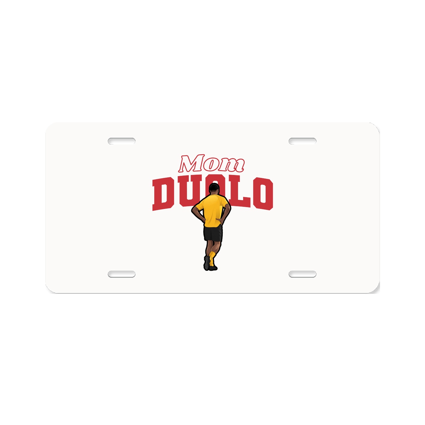 License Plate — Mothers Day Block in Classic