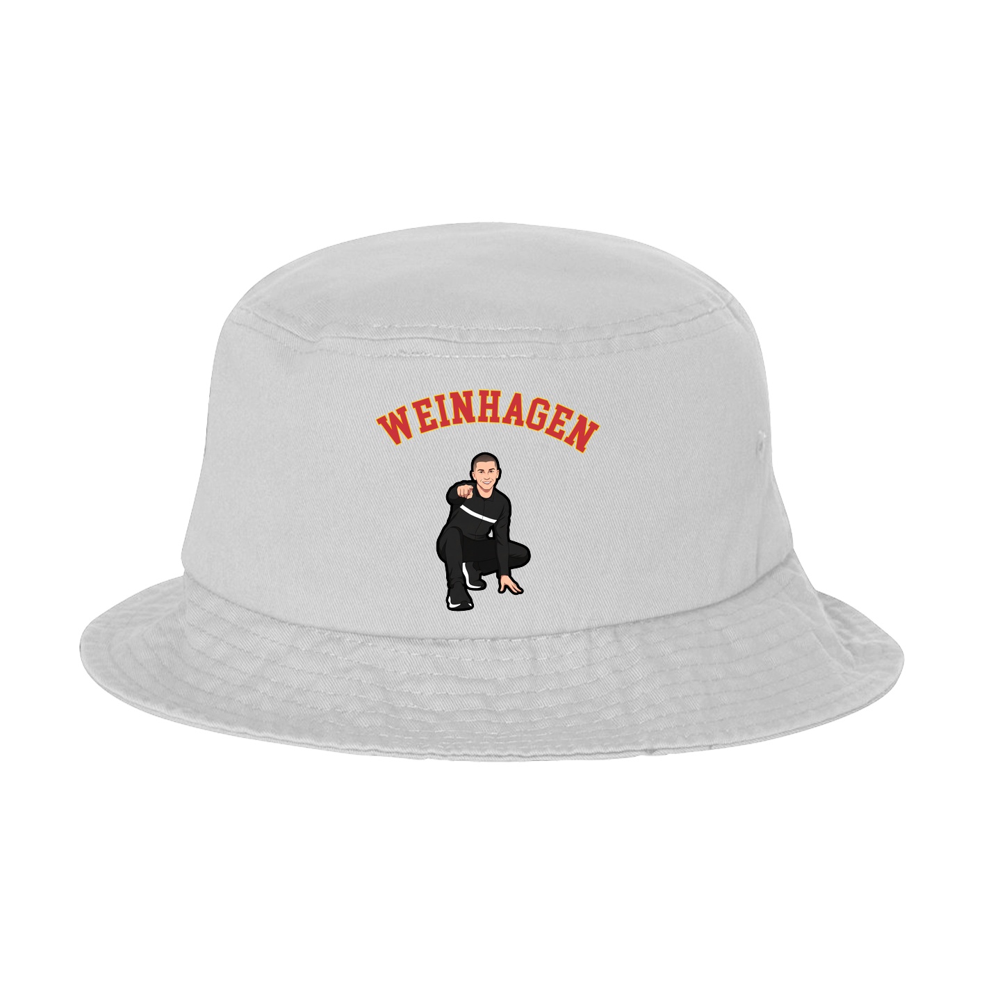 Bucket Cap — Shirsey Arch in White