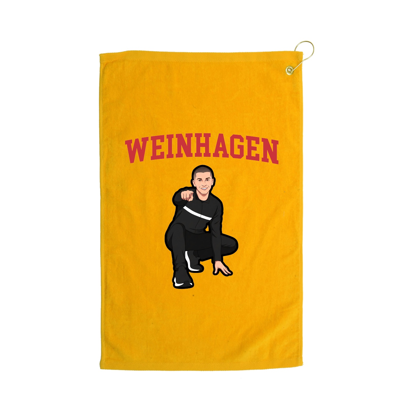 Golf Towel — Shirsey in Gold