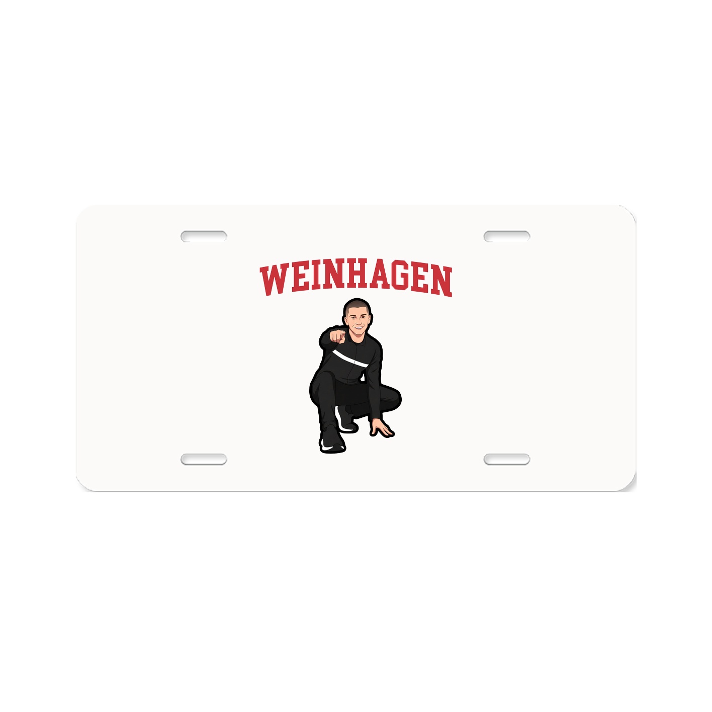 License Plate — Shirsey in Classic