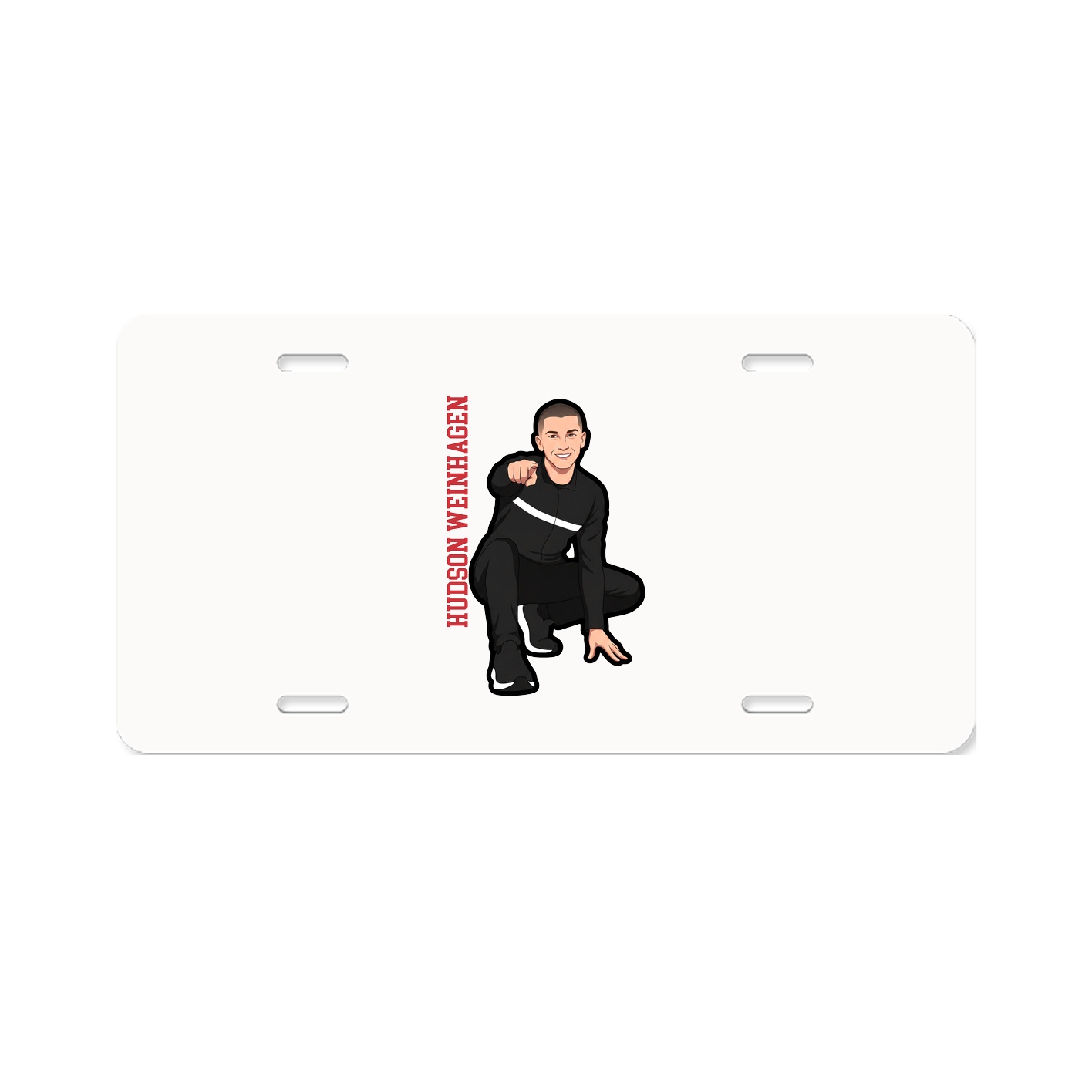 Aluminum License Plate