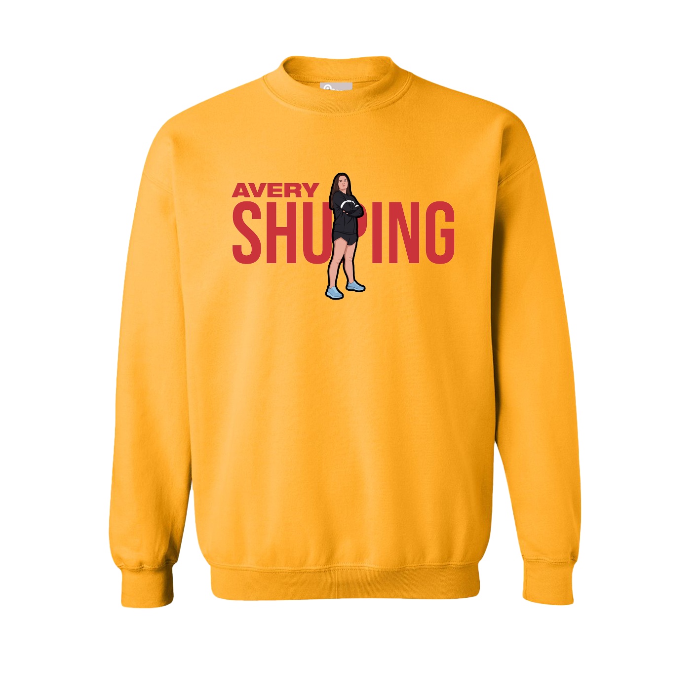 Fleece Crew — Player Name in Gold