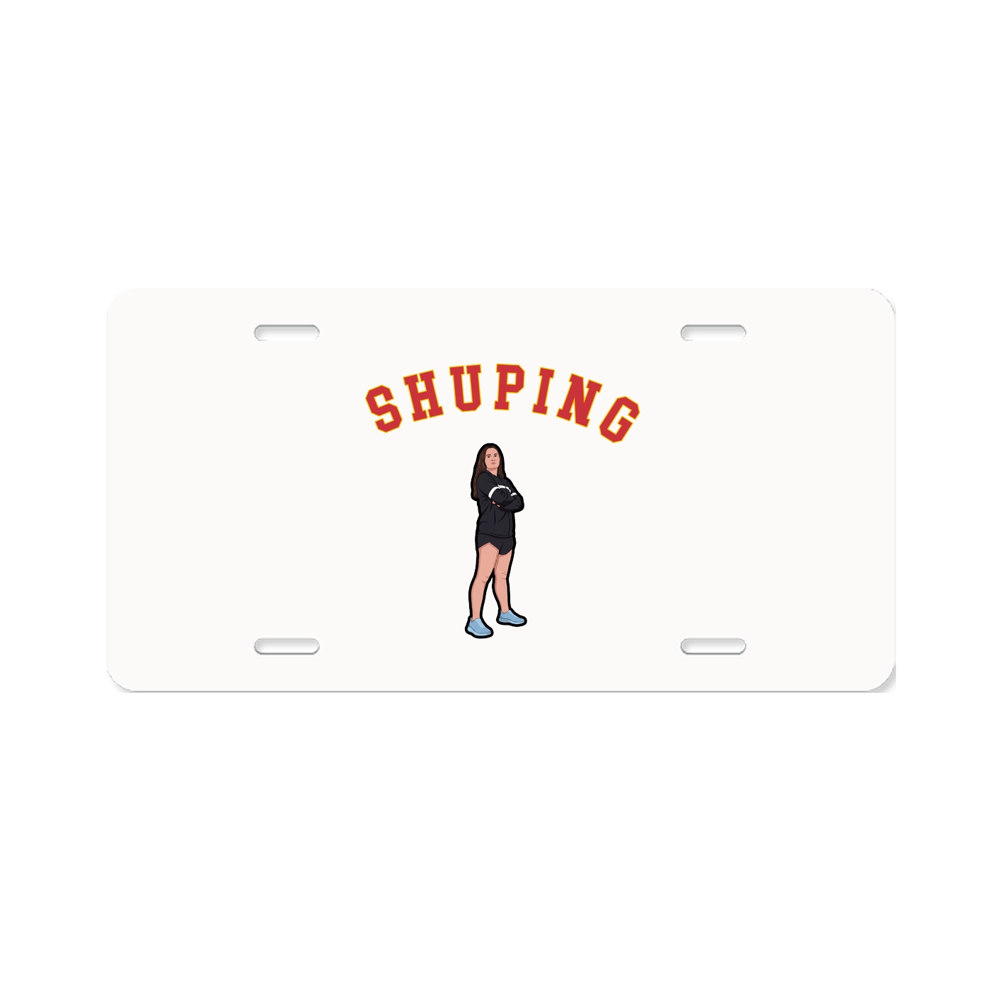 License Plate — Shirsey Arch in Classic