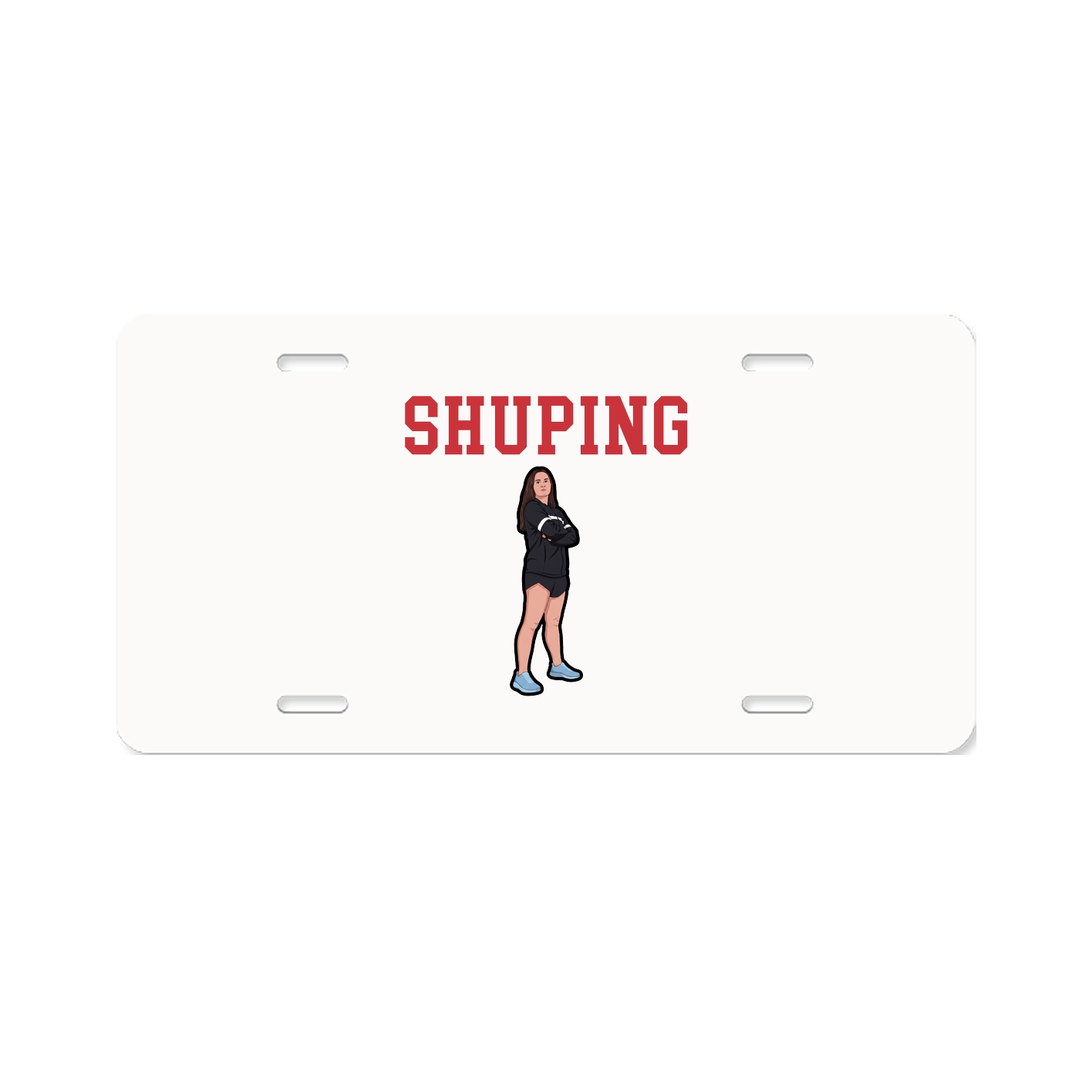 License Plate — Shirsey in Classic