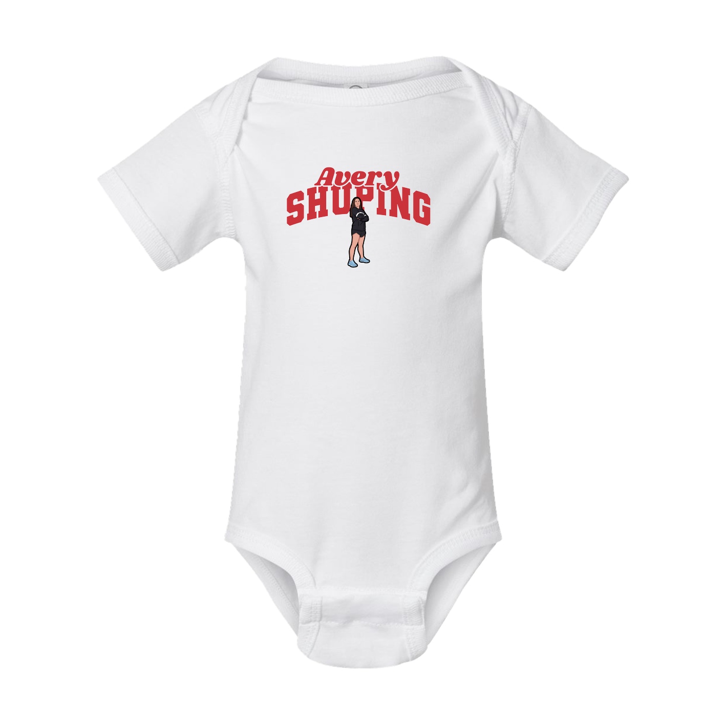 Baby Onesie — Signature Arch in White
