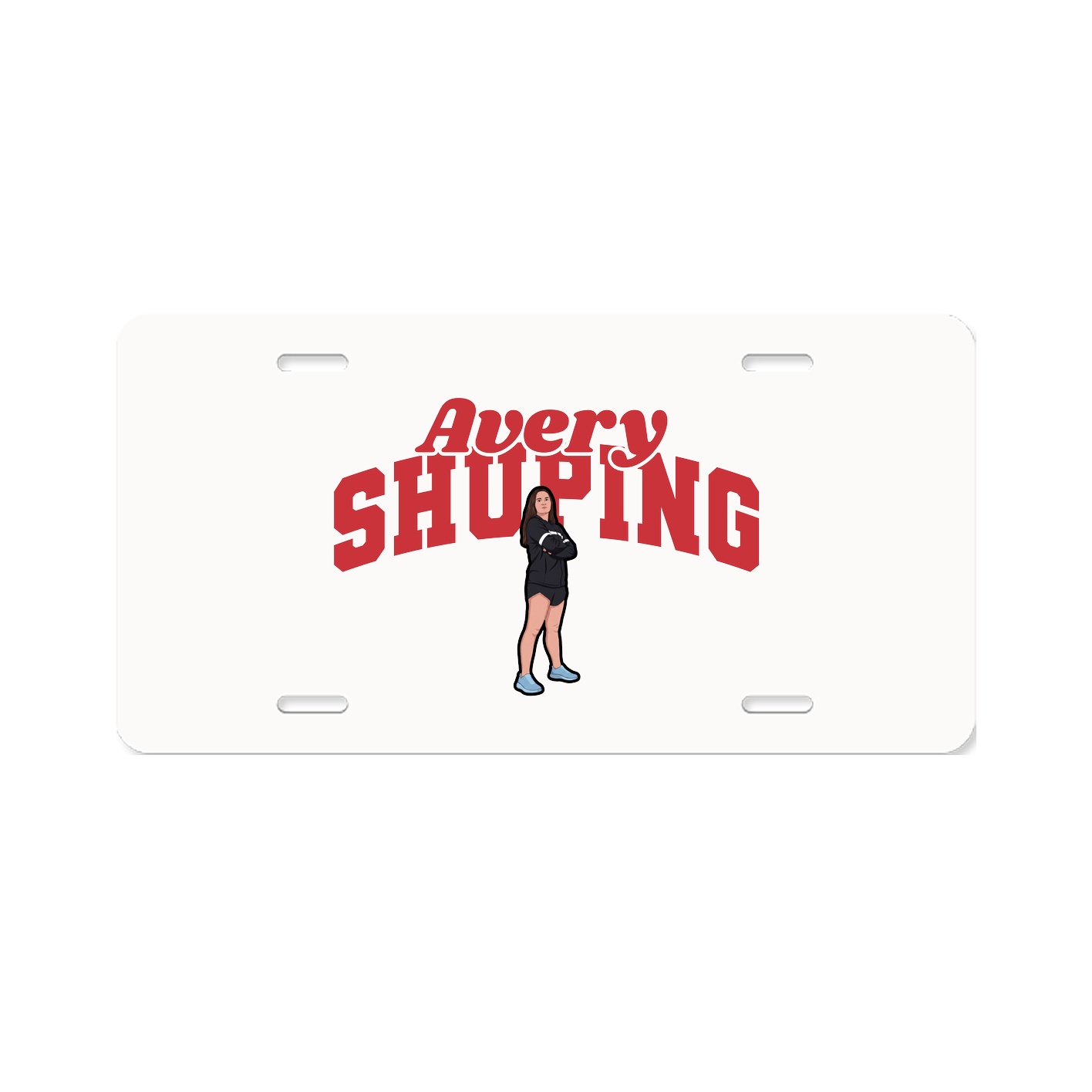 License Plate — Signature Arch in Classic
