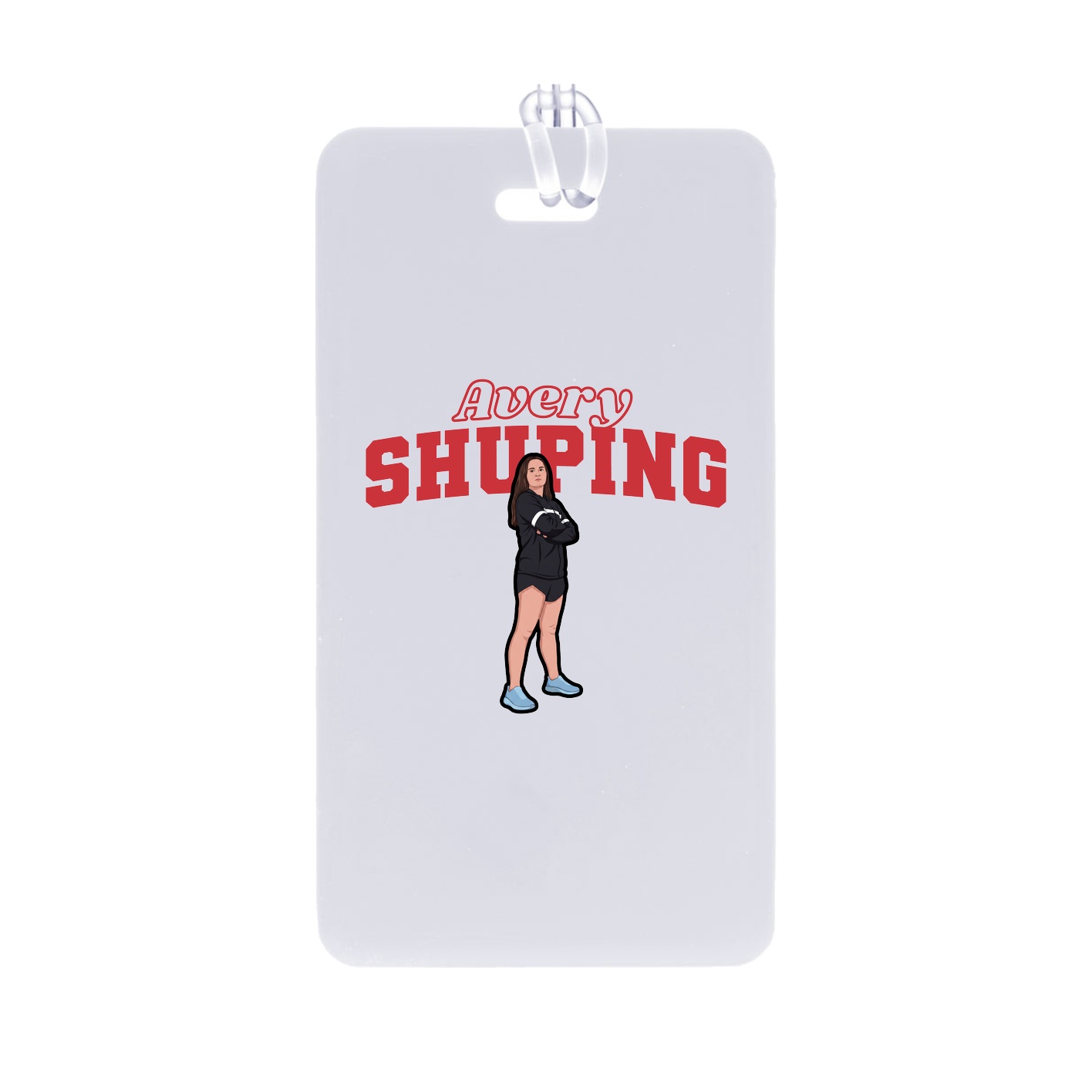Bag Tag — Name Arch in Classic
