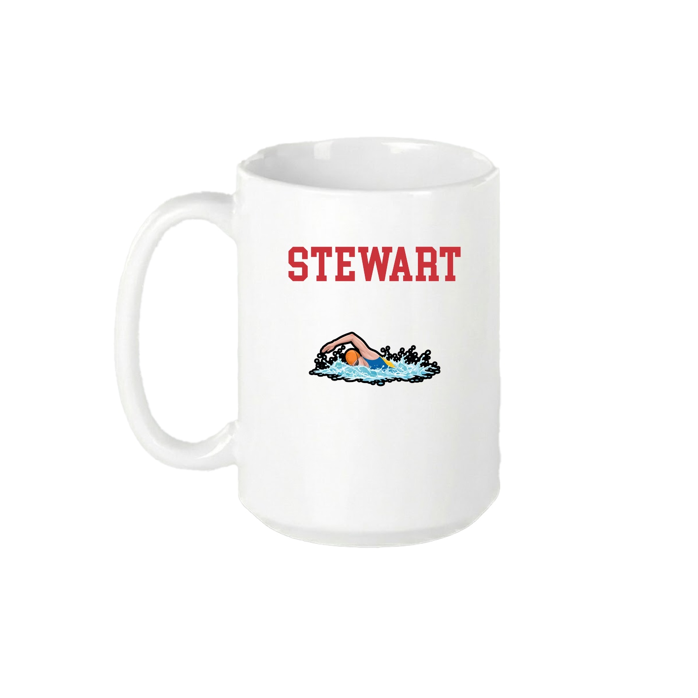 15oz Coffee Mug — Shirsey in White